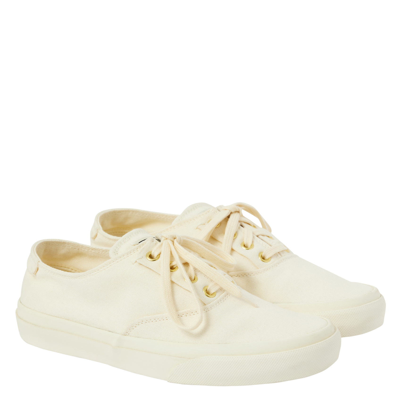 Low-top canvas sneakers SOEUR Beige