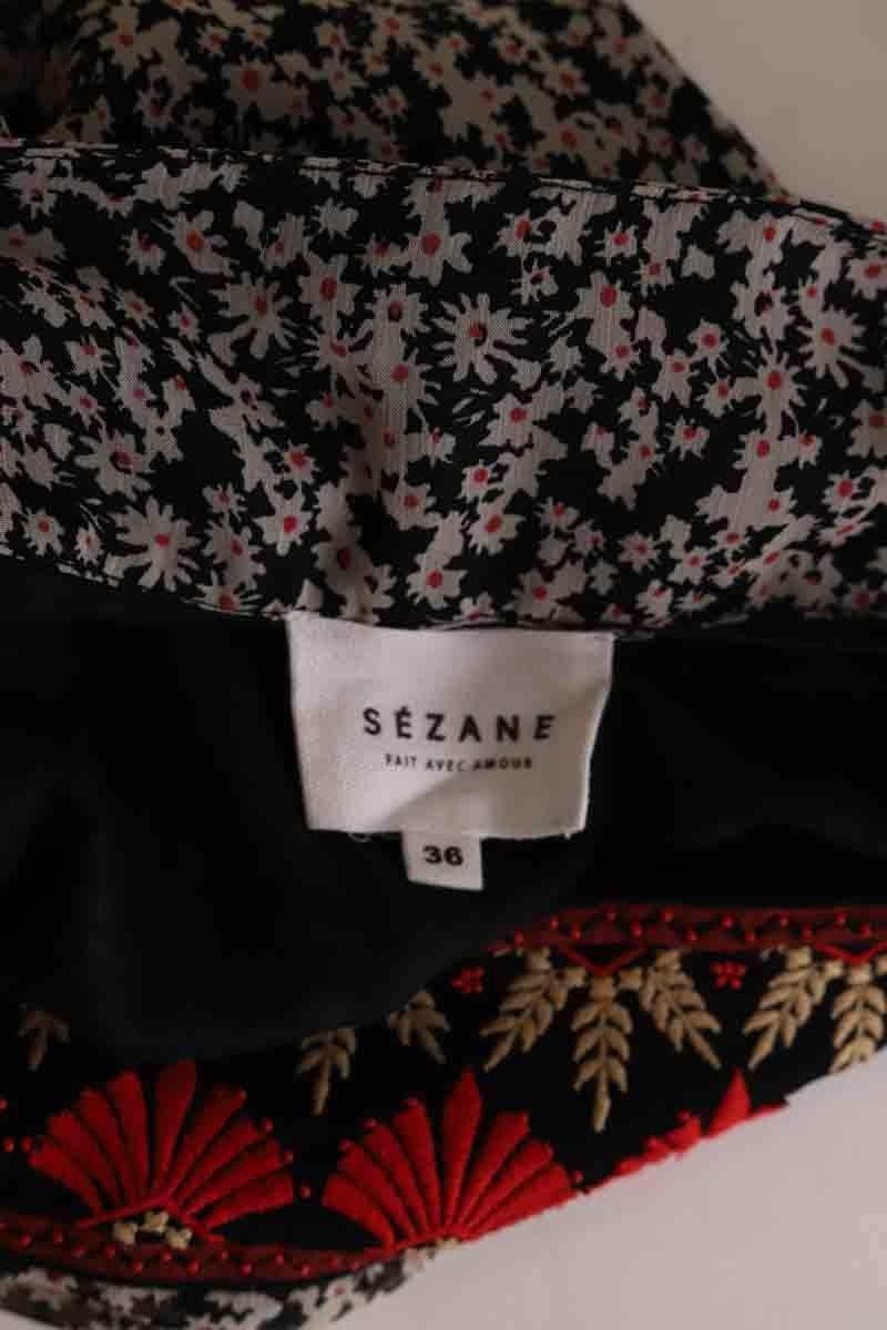 Multicolored mini skirt SEZANE - Seconde main Multicolored