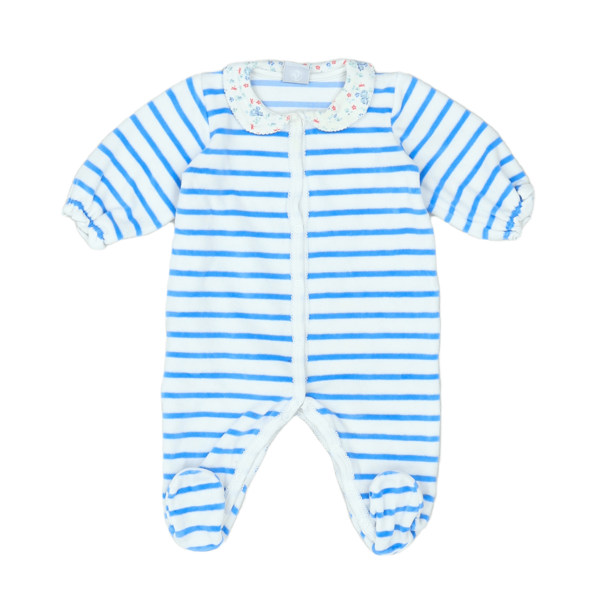 White baby pajamas - 6 months PETIT BATEAU - Seconde Main White