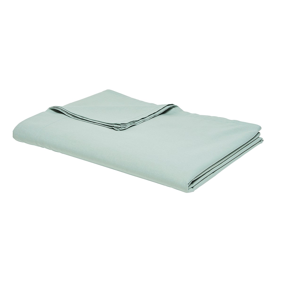 Flat sheet for bed in plain cotton TODAY LINGE DE MAISON Green