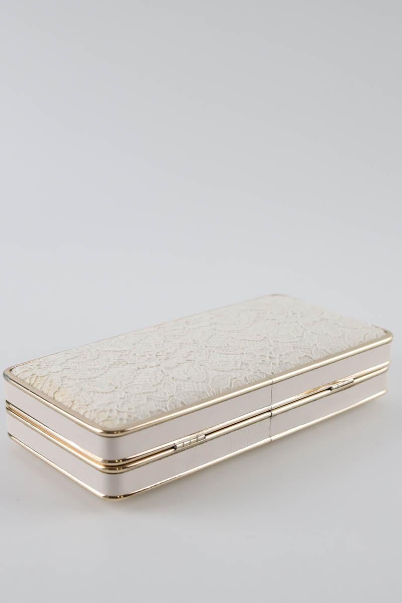 Leather messenger bag LK BENNETT - Seconde Main Beige