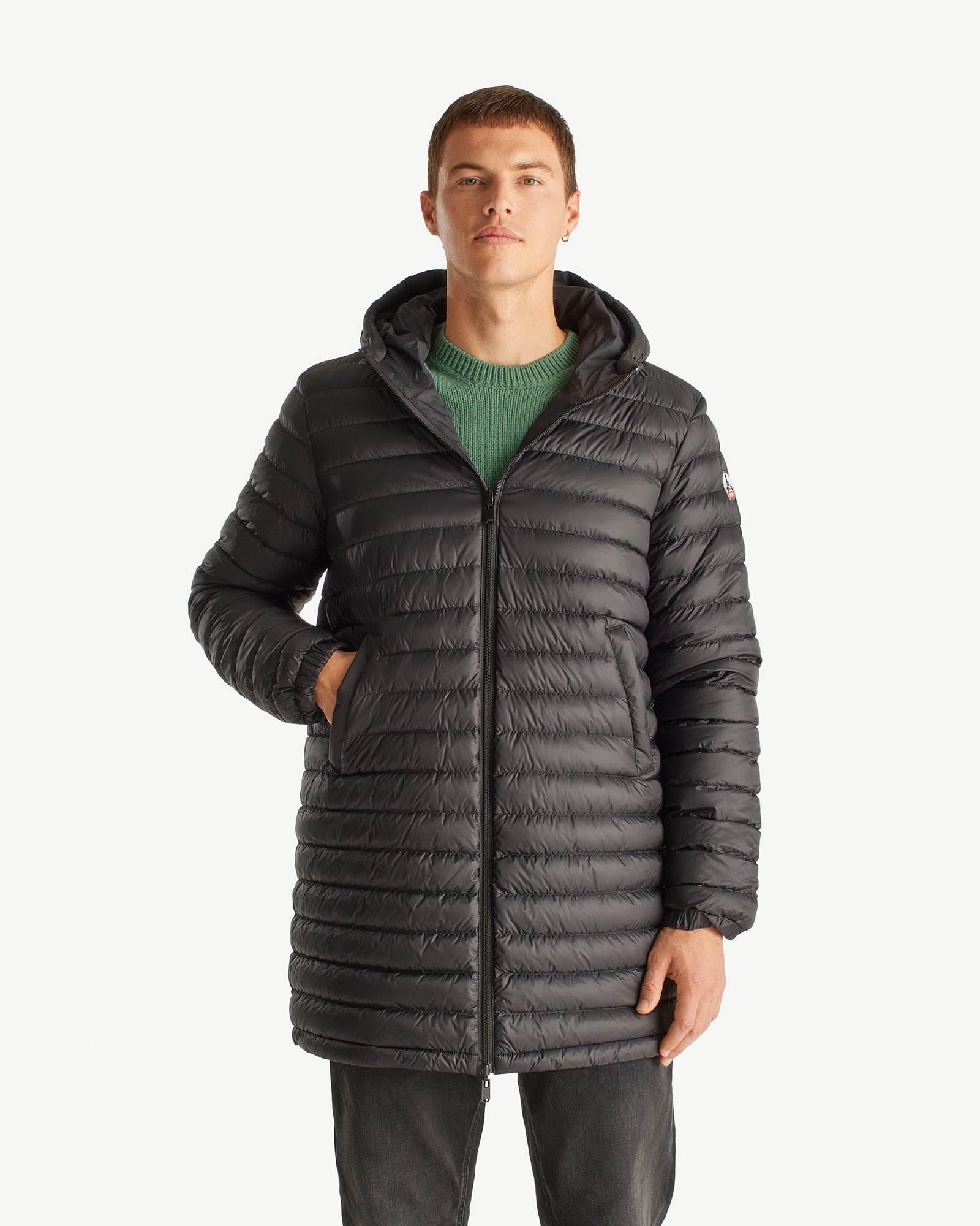 Long reversible hooded parka Amsterdam 2.0 JOTT Black