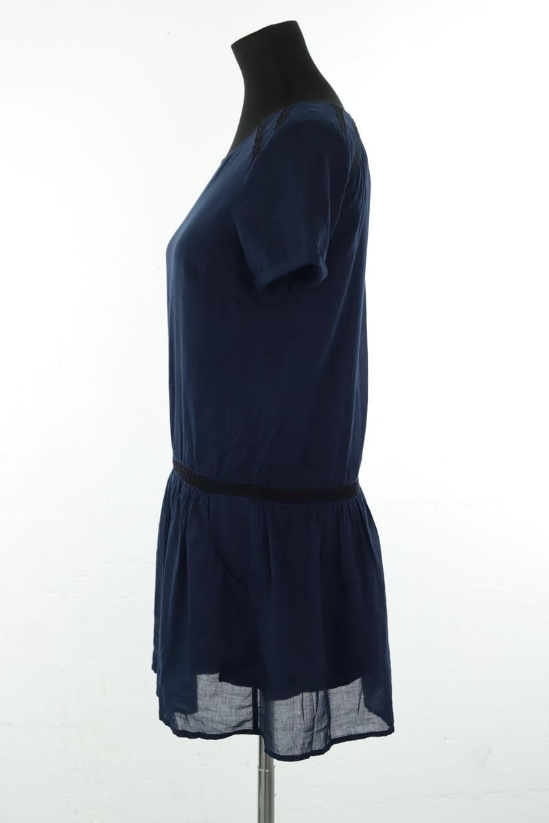 Cotton dress SEZANE - Seconde main Blue