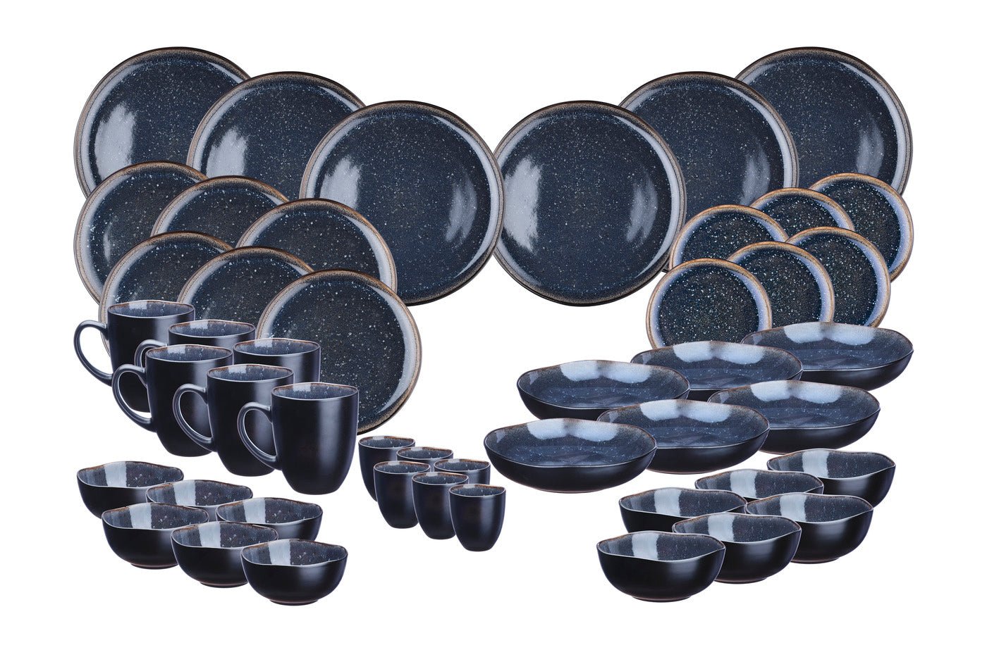 Complete Iris Set - 48 pieces - Midnight Blue BJORN Blue