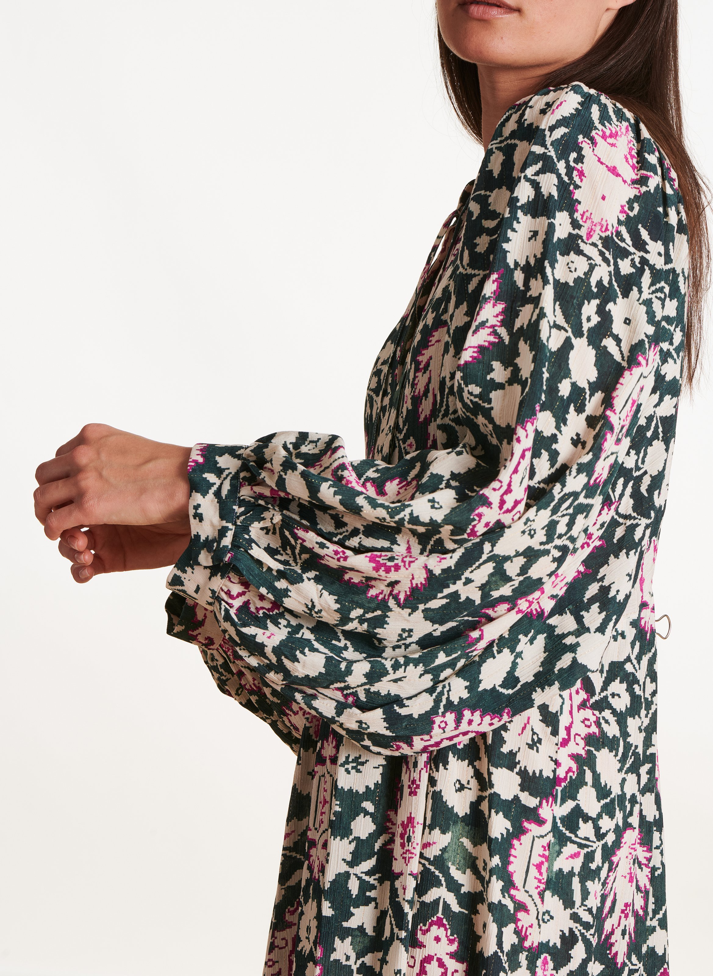 Long oversized dress LA FEE MARABOUTEE Blue