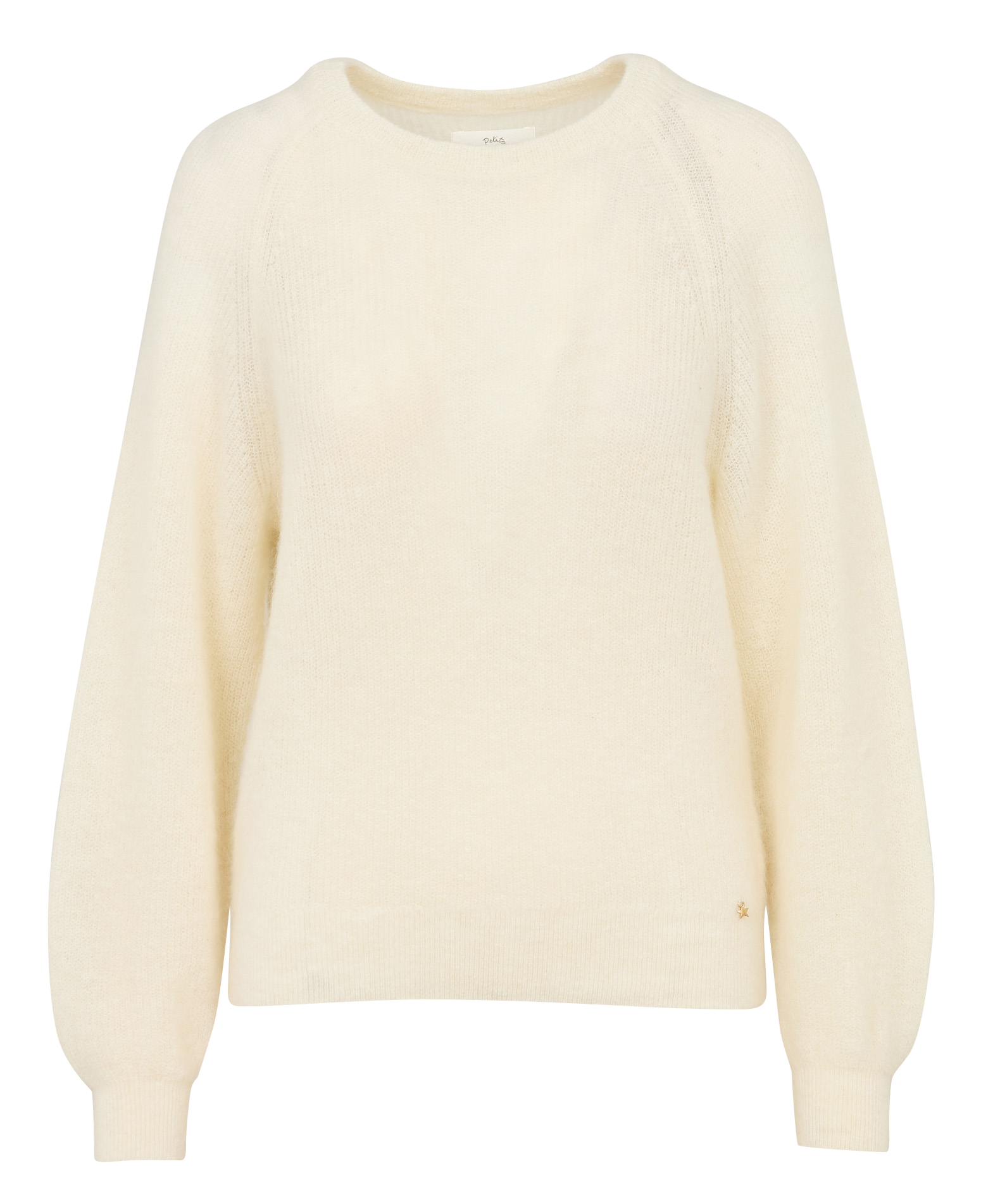 Rechte trui | wolblend DES PETITS HAUTS Beige