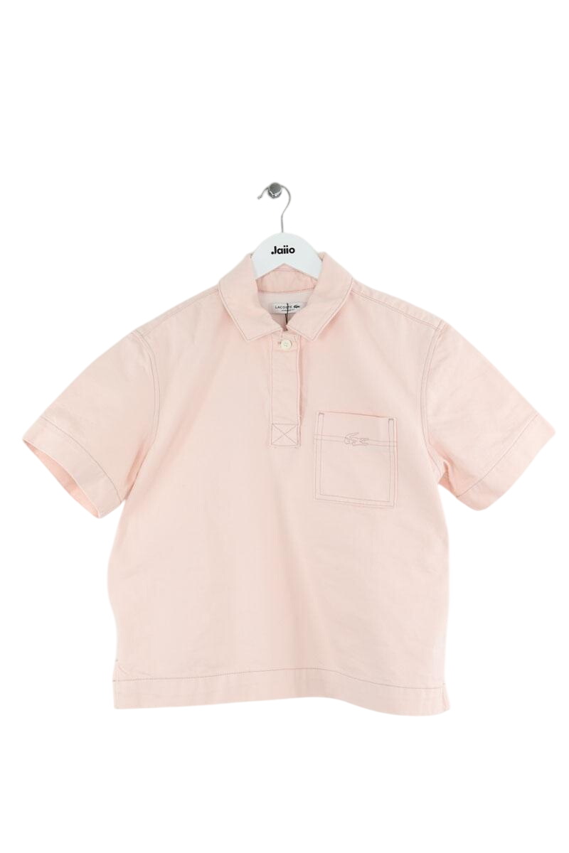 Cotton polo shirt LACOSTE - SECONDE MAIN Pink