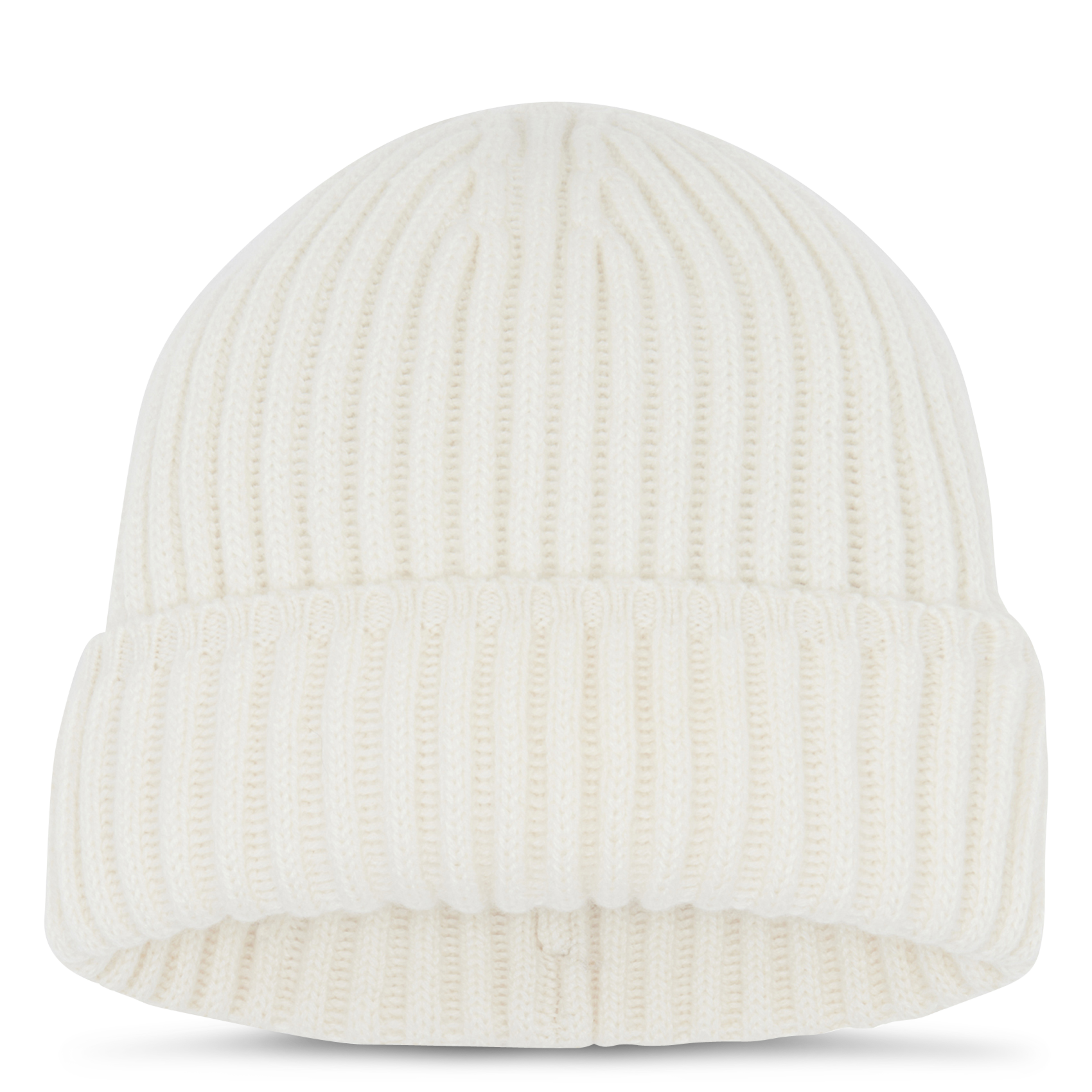 Bonnet en cachemire KUJTEN Blanc