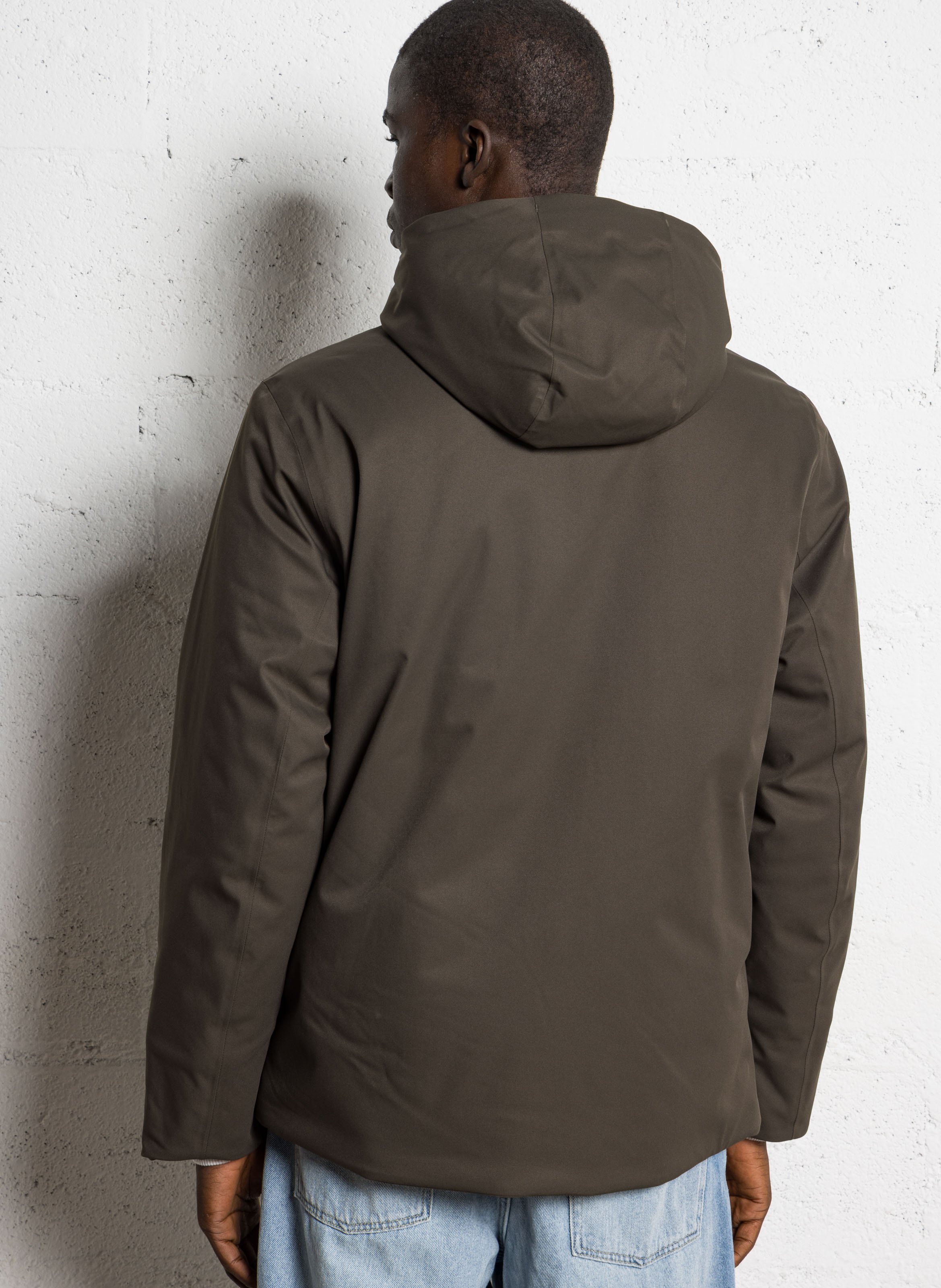 Veste col montant  K-WAY Kaki