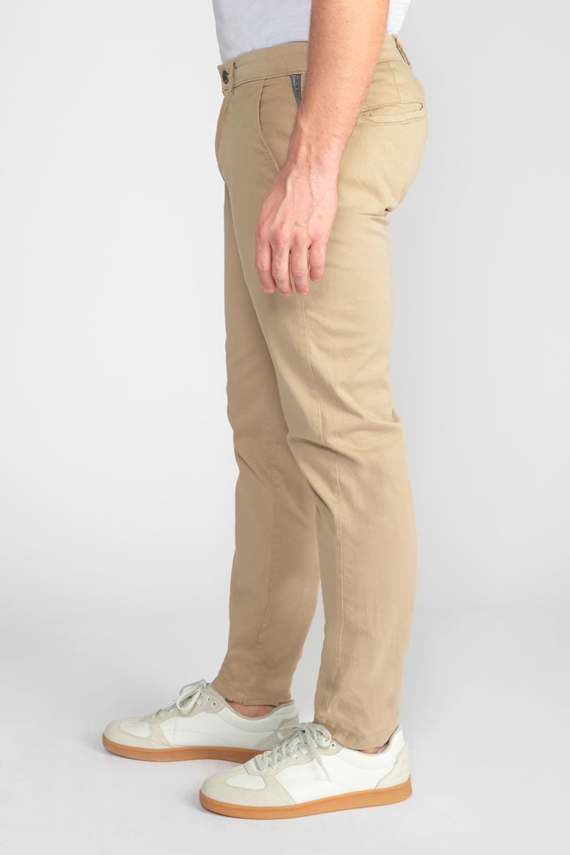 Chino pants LE TEMPS DES CERISES White