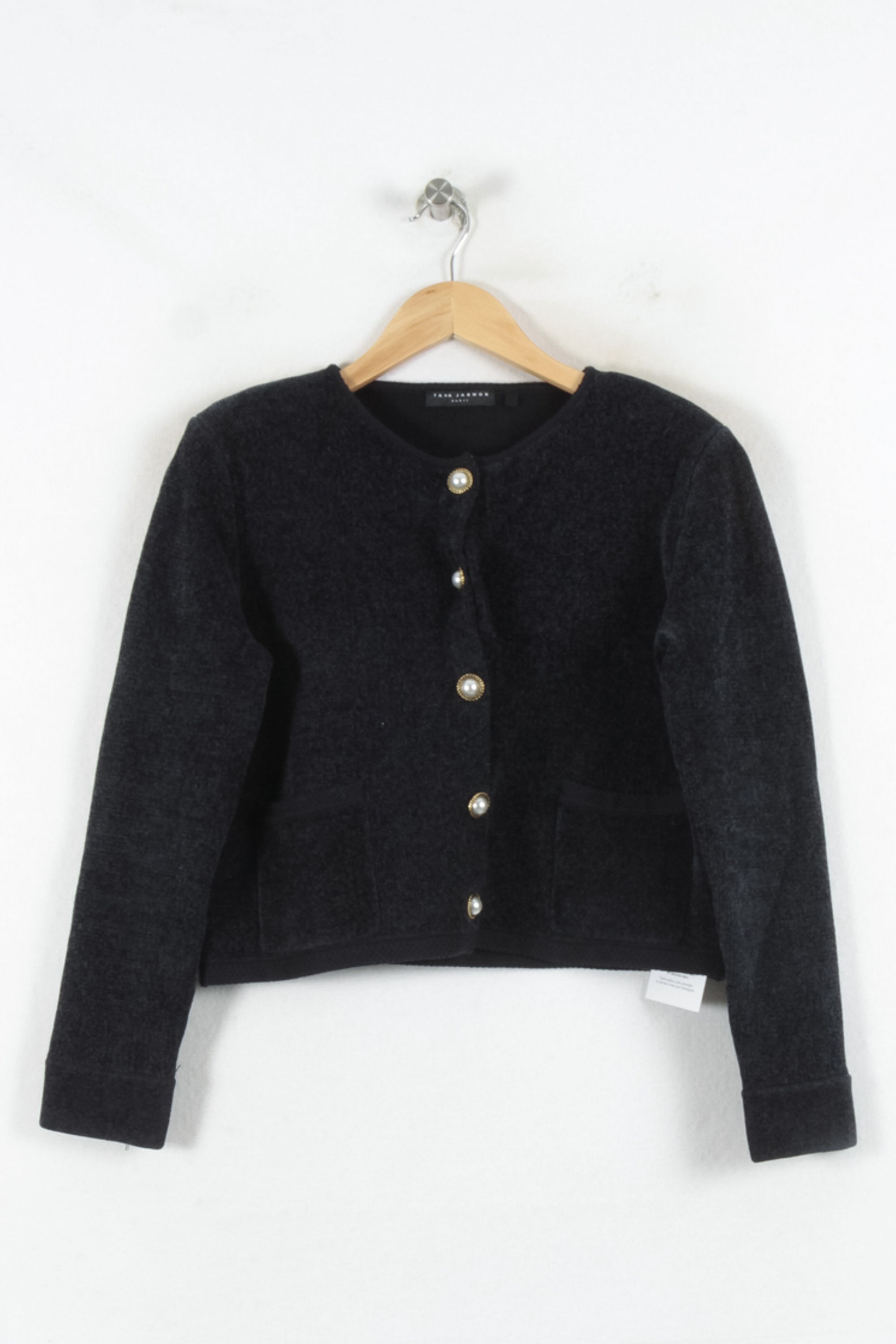 Cardigan TARA JARMON - Seconde Main Black