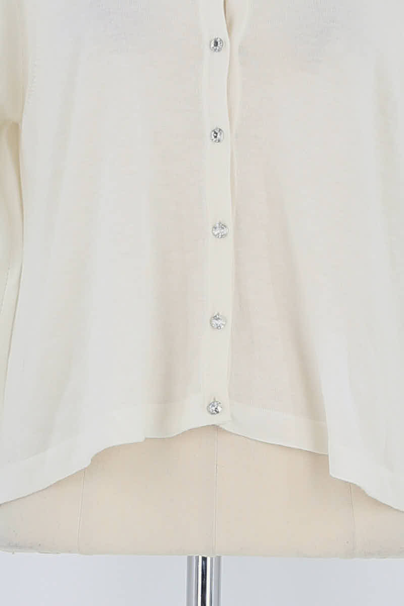 Cardigan TARA JARMON - Seconde Main White