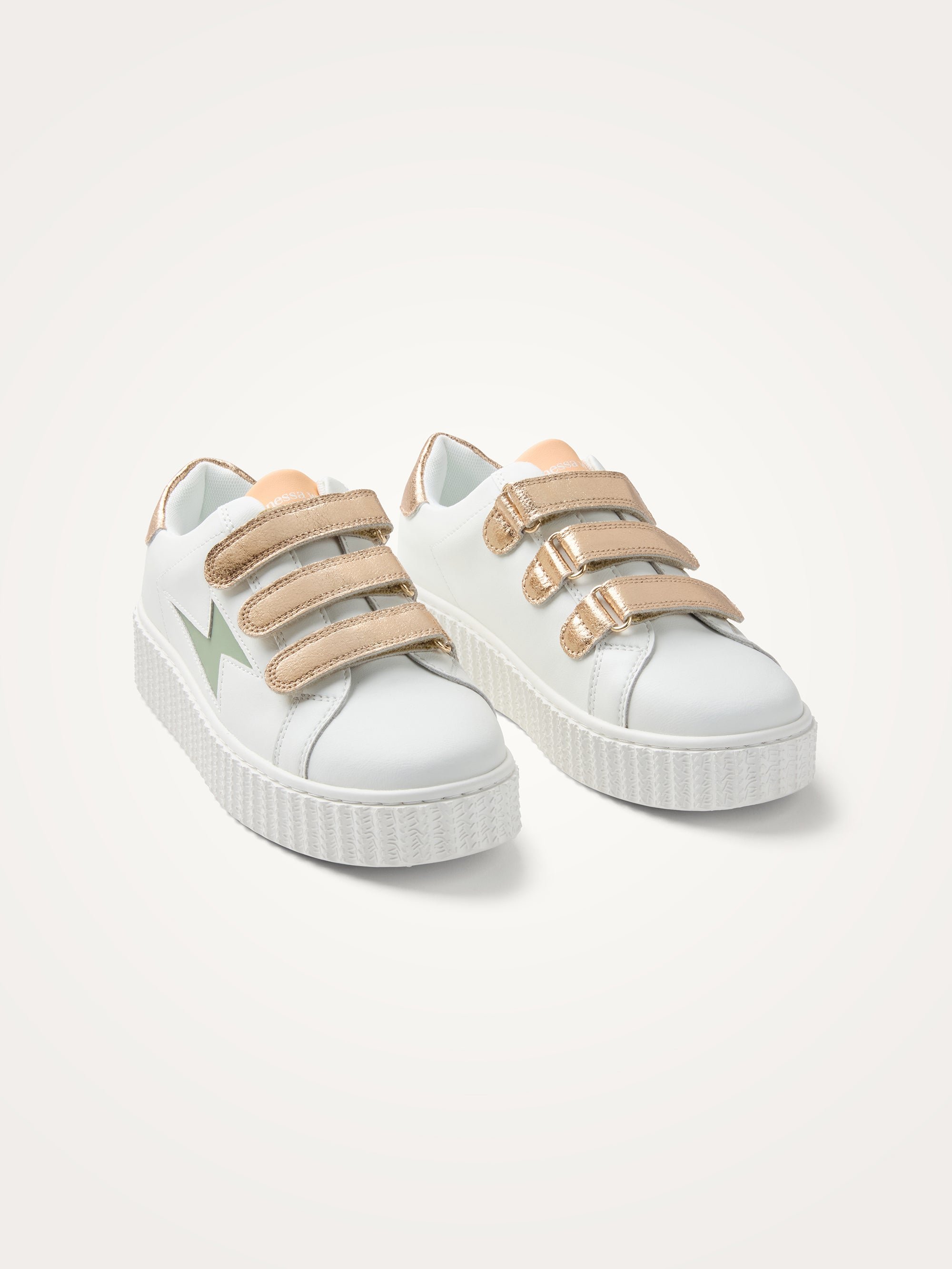 Low Velcro trainers VANESSA WU Green