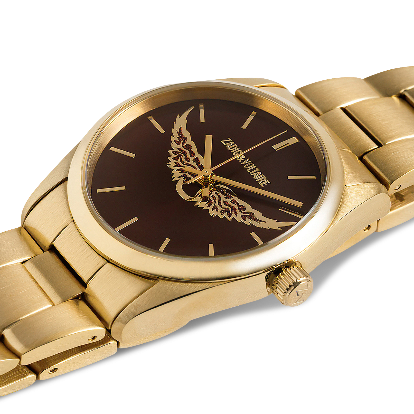 Stainless steel watch ZADIG&VOLTAIRE Golden