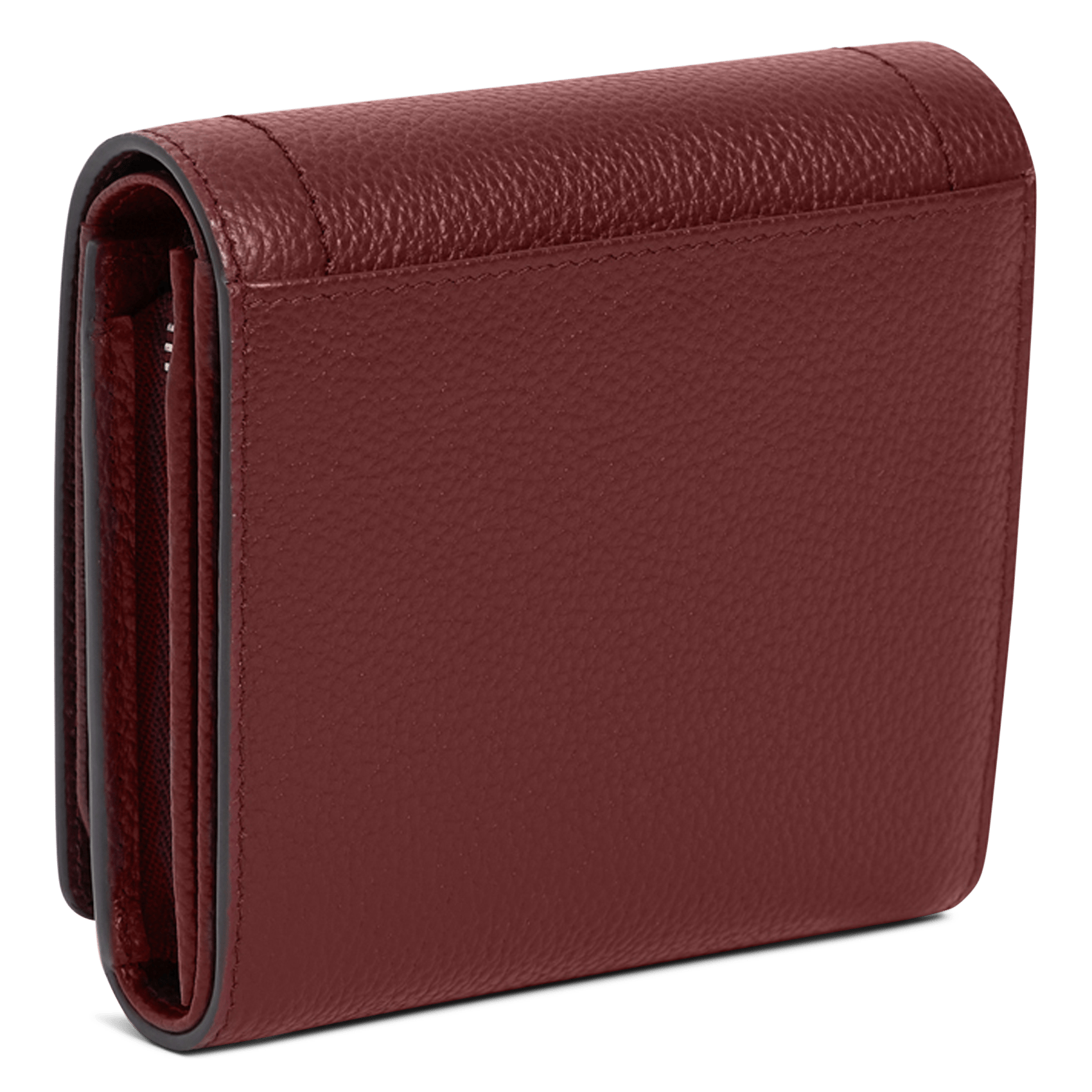 Portefeuille en cuir LE TANNEUR Rouge