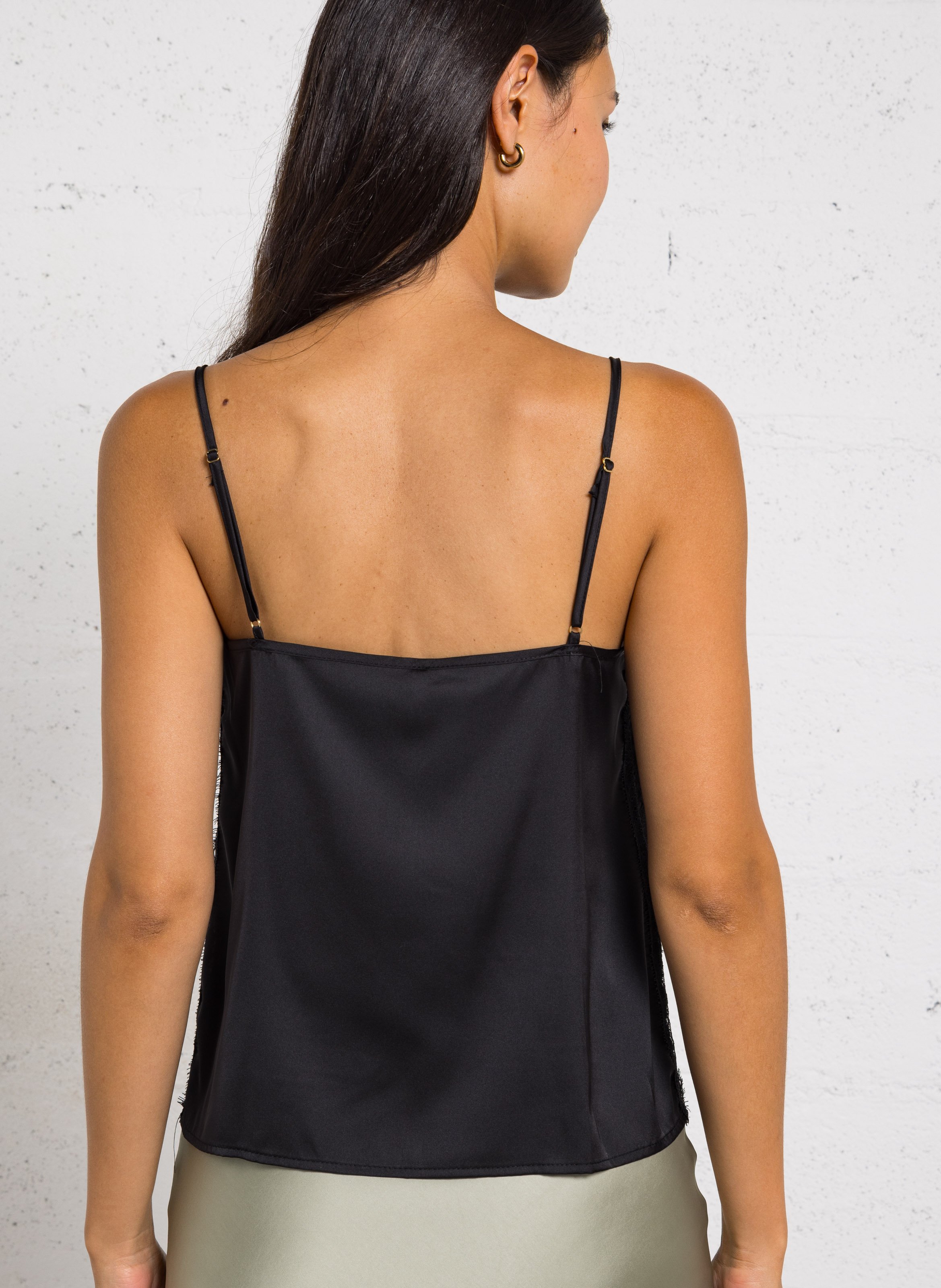Caraco ample fluide | Noir IMPERIAL Femme