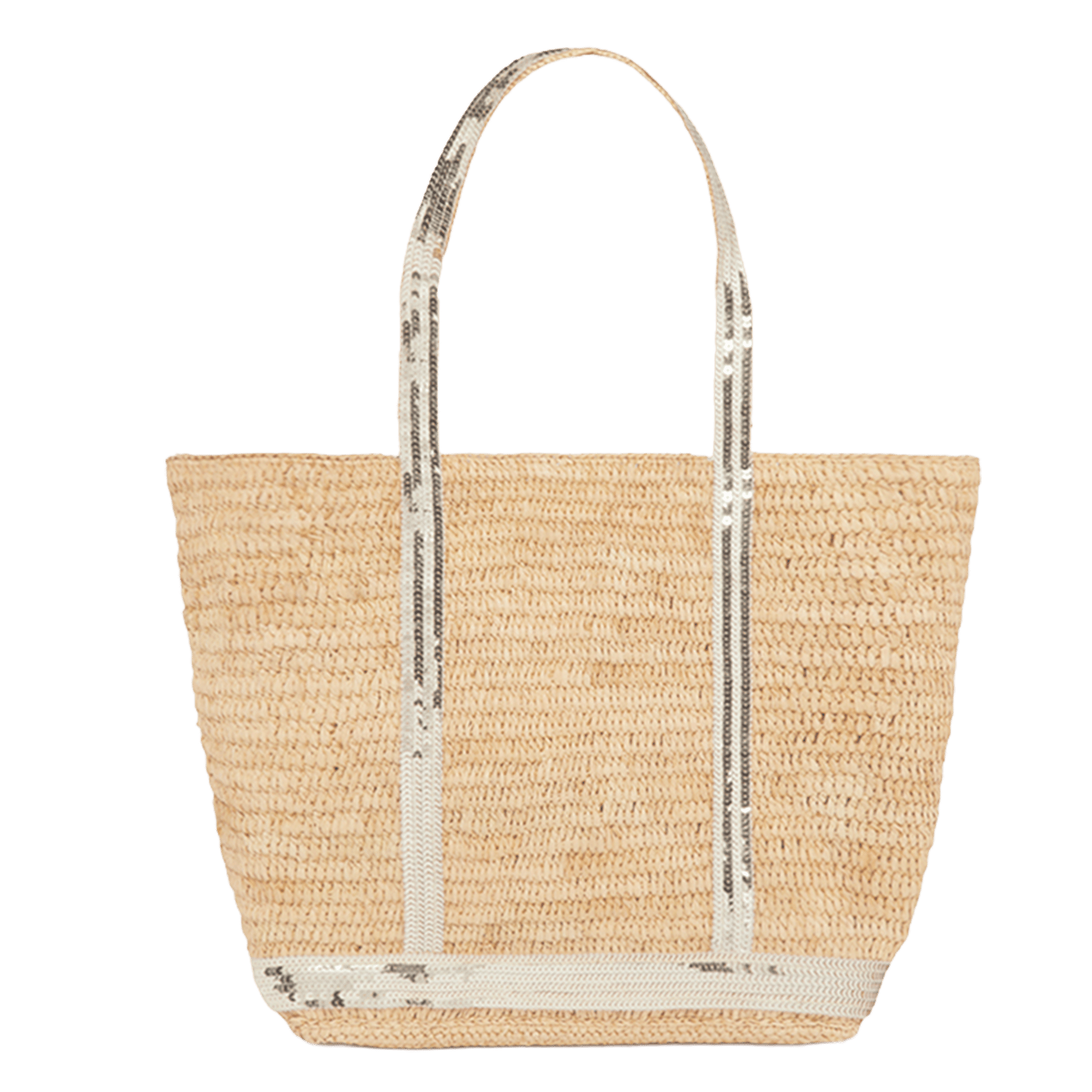 Sac cabas en raphia VANESSA BRUNO Doré