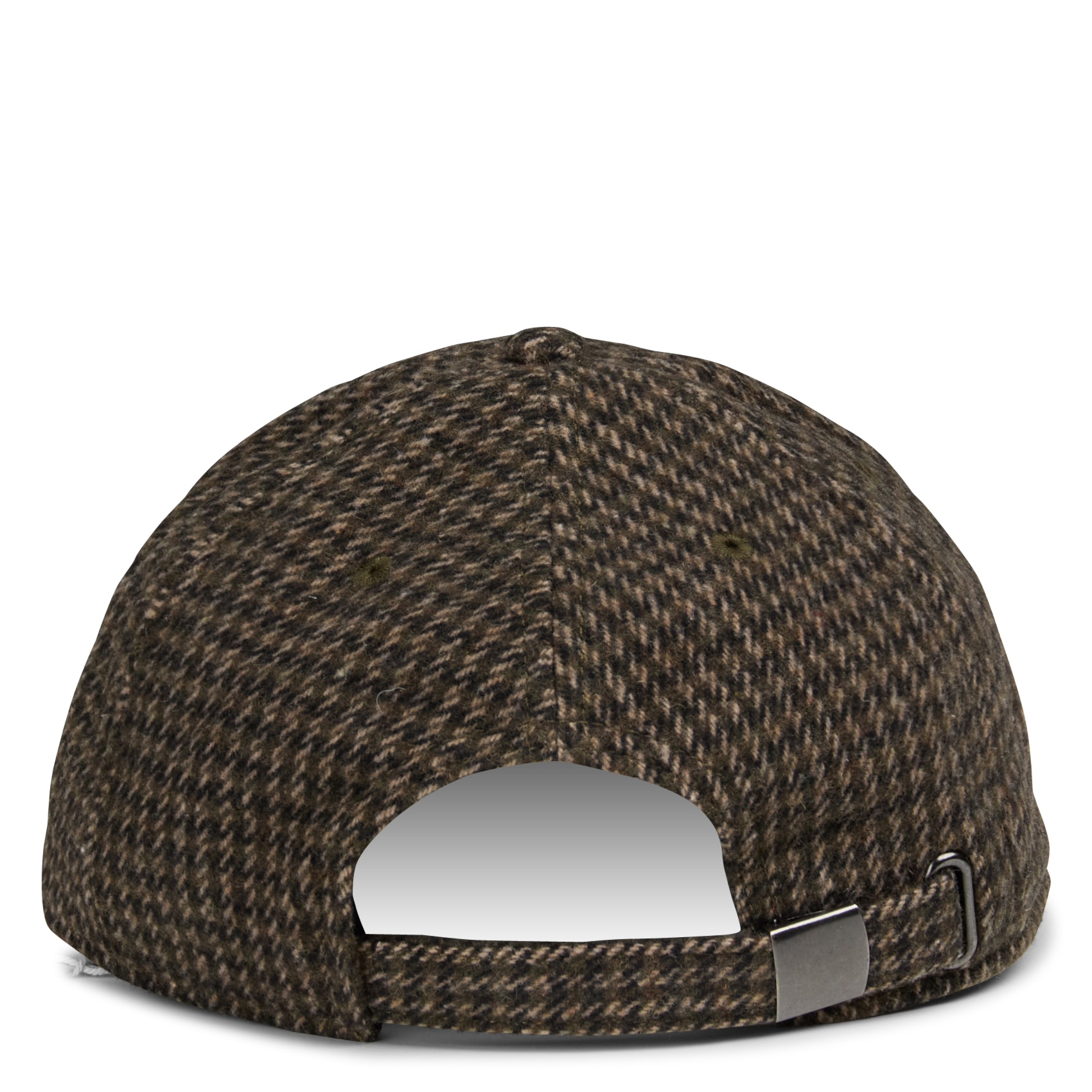 Pet van nylon en mesh met zeefdruk MAISON 123 Kaki