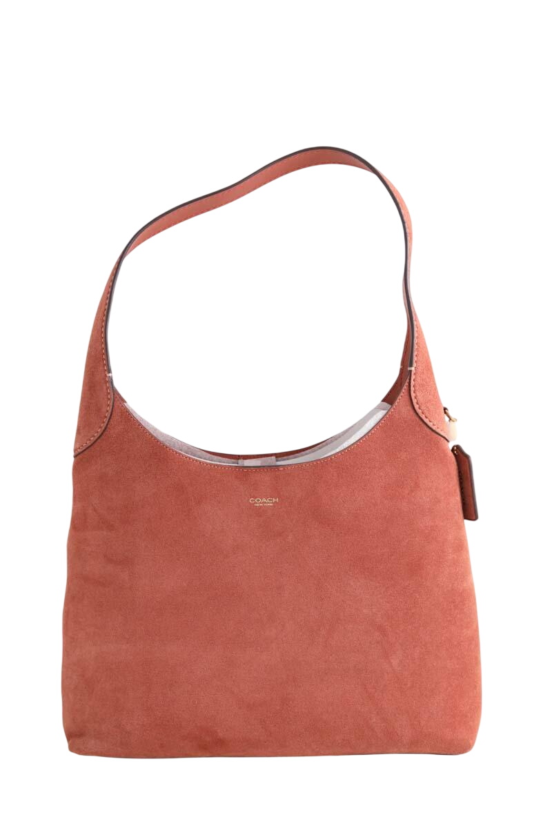 Brooklyn 34 shoulder bag COACH - Seconde Main Pink