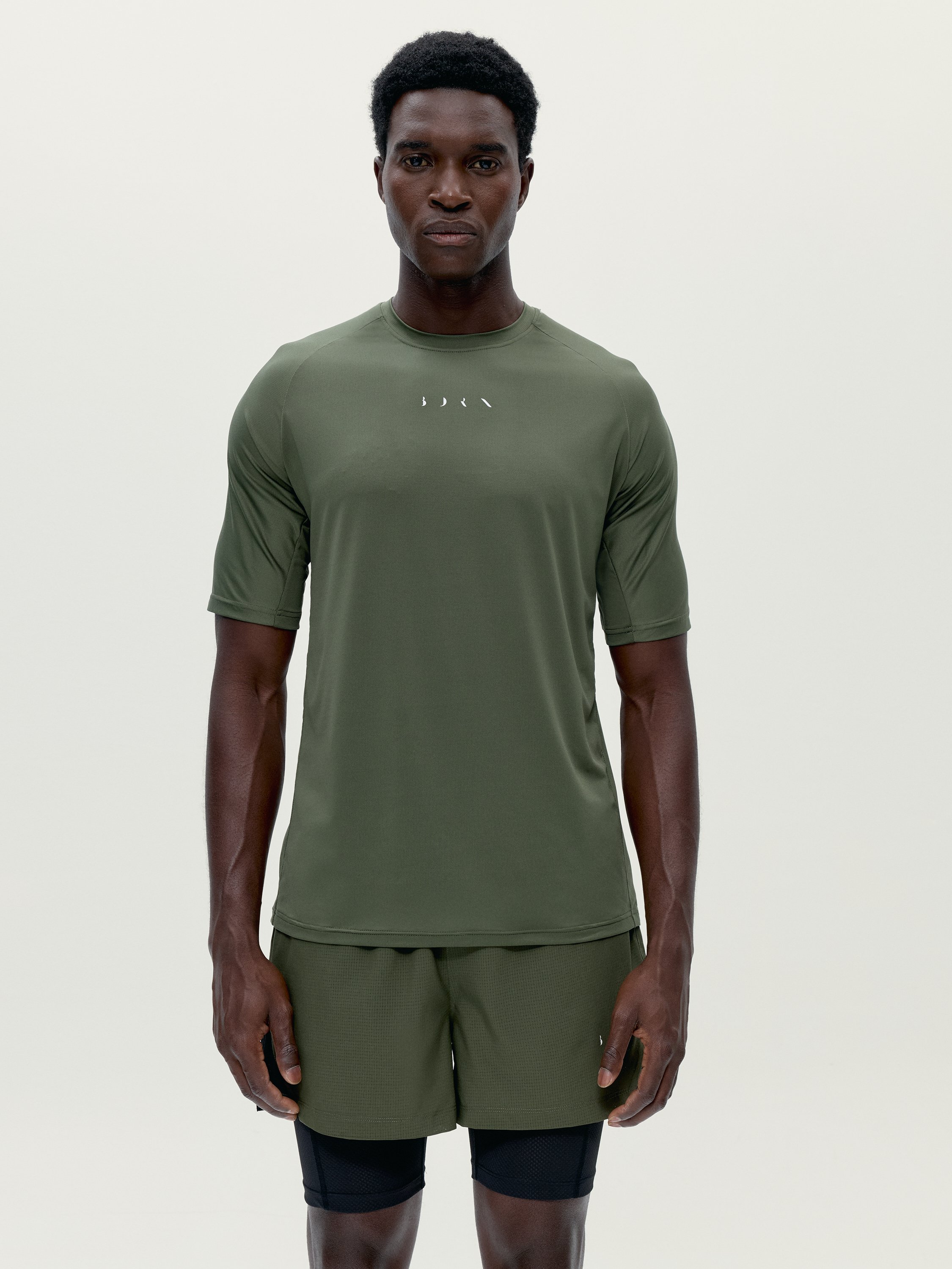 Men's sports T-shirt short sleeves quick dry BORN