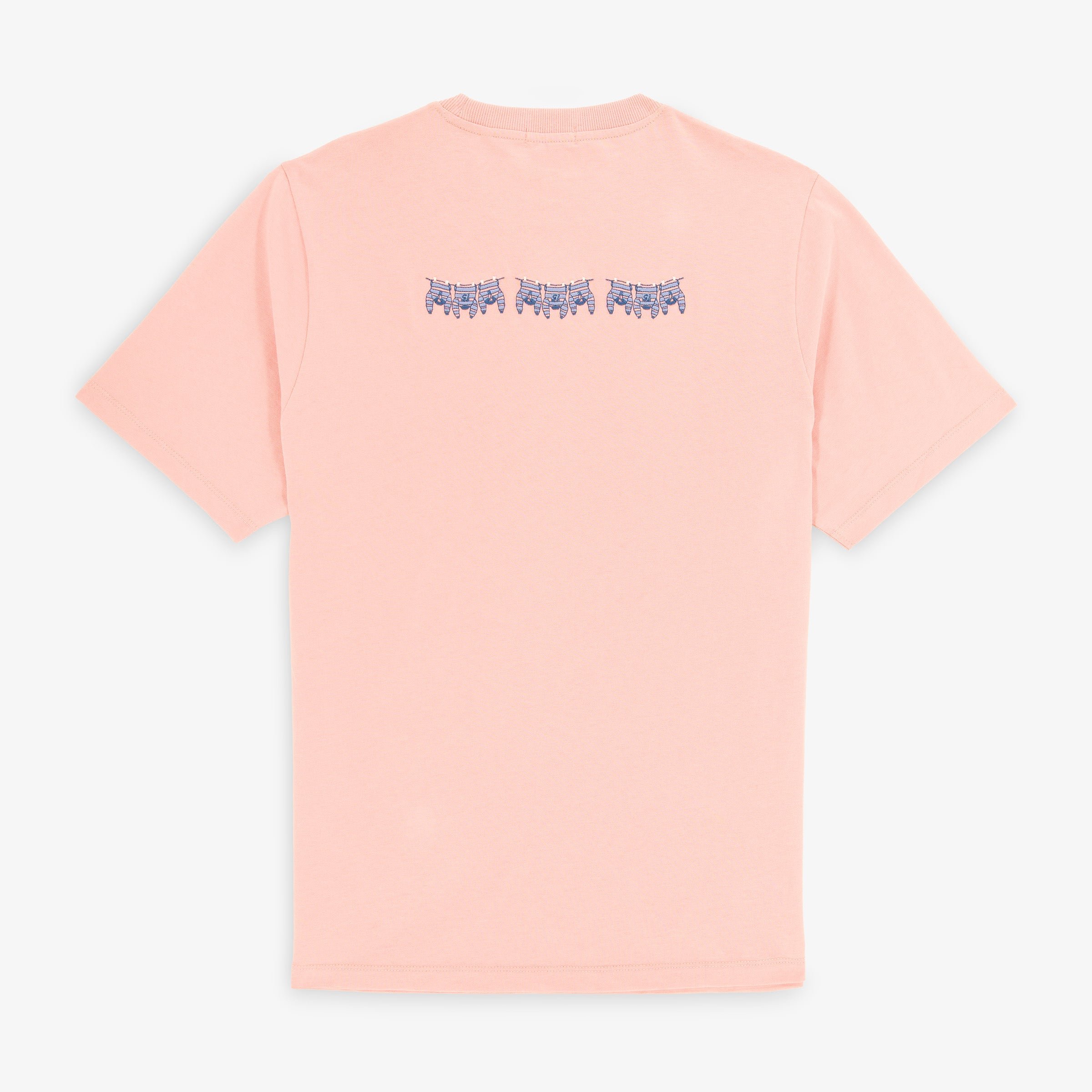 Théo pink cotton short-sleeved T-shirt SERGE BLANCO Pink