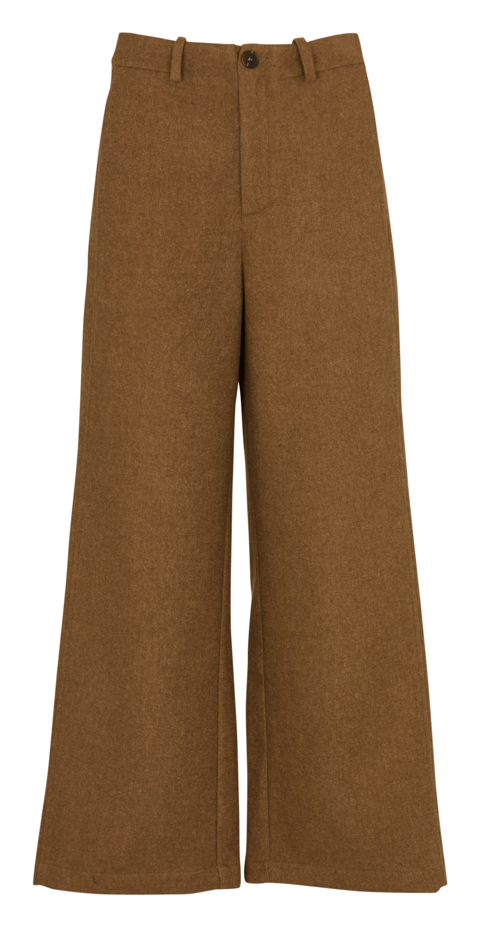 Pantalon ample uni SEE U SOON Jaune