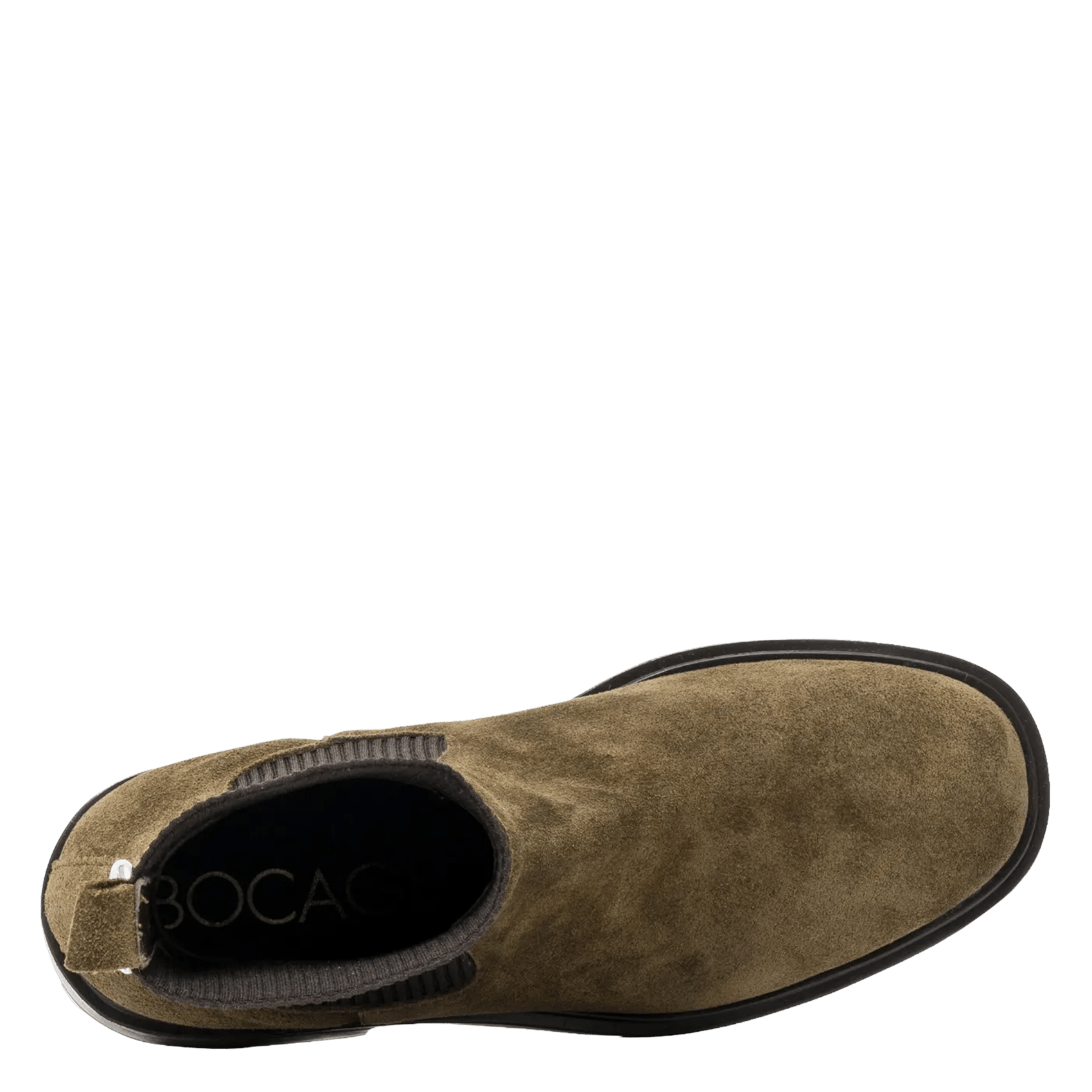 Lederstiefeletten mit Absatz | Grun BOCAGE Damen