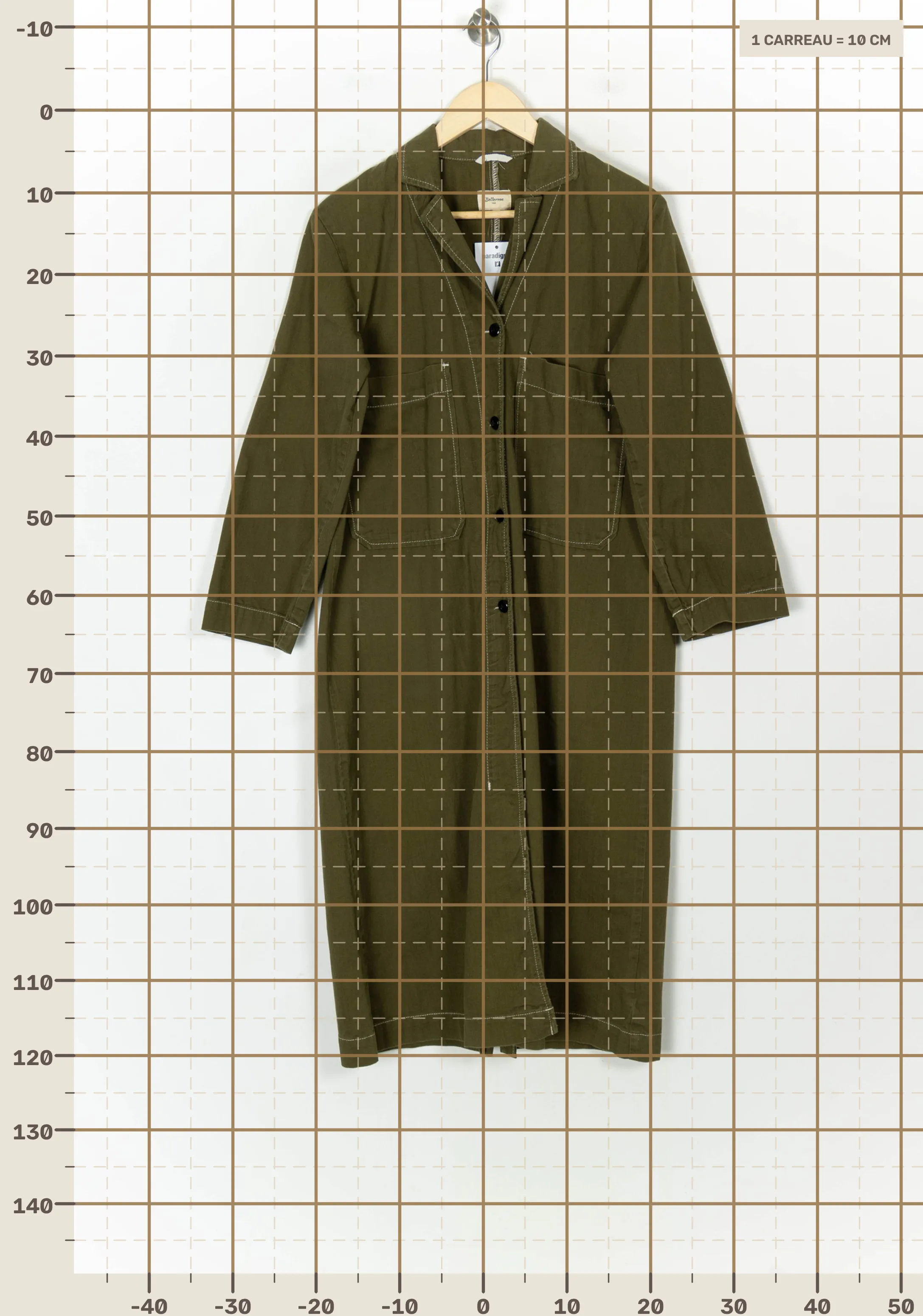 Short coat BELLEROSE - Seconde Main Green