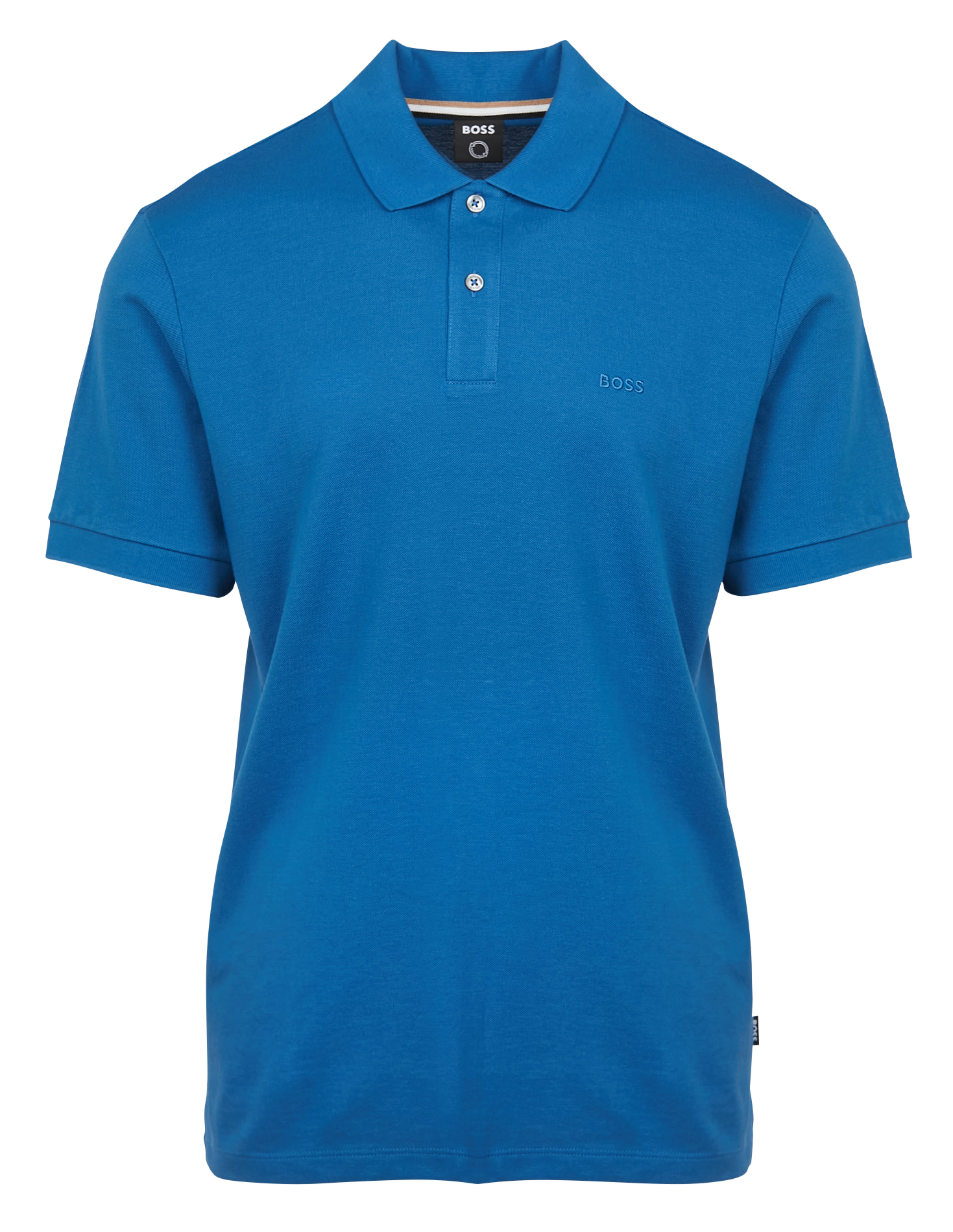 Regular-fit organic cotton polo shirt BOSS Blue