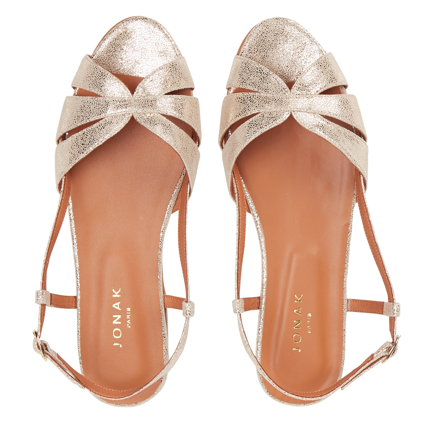 Strappy Sandals Jonak Sandales Plates Braided Strappy Sandals