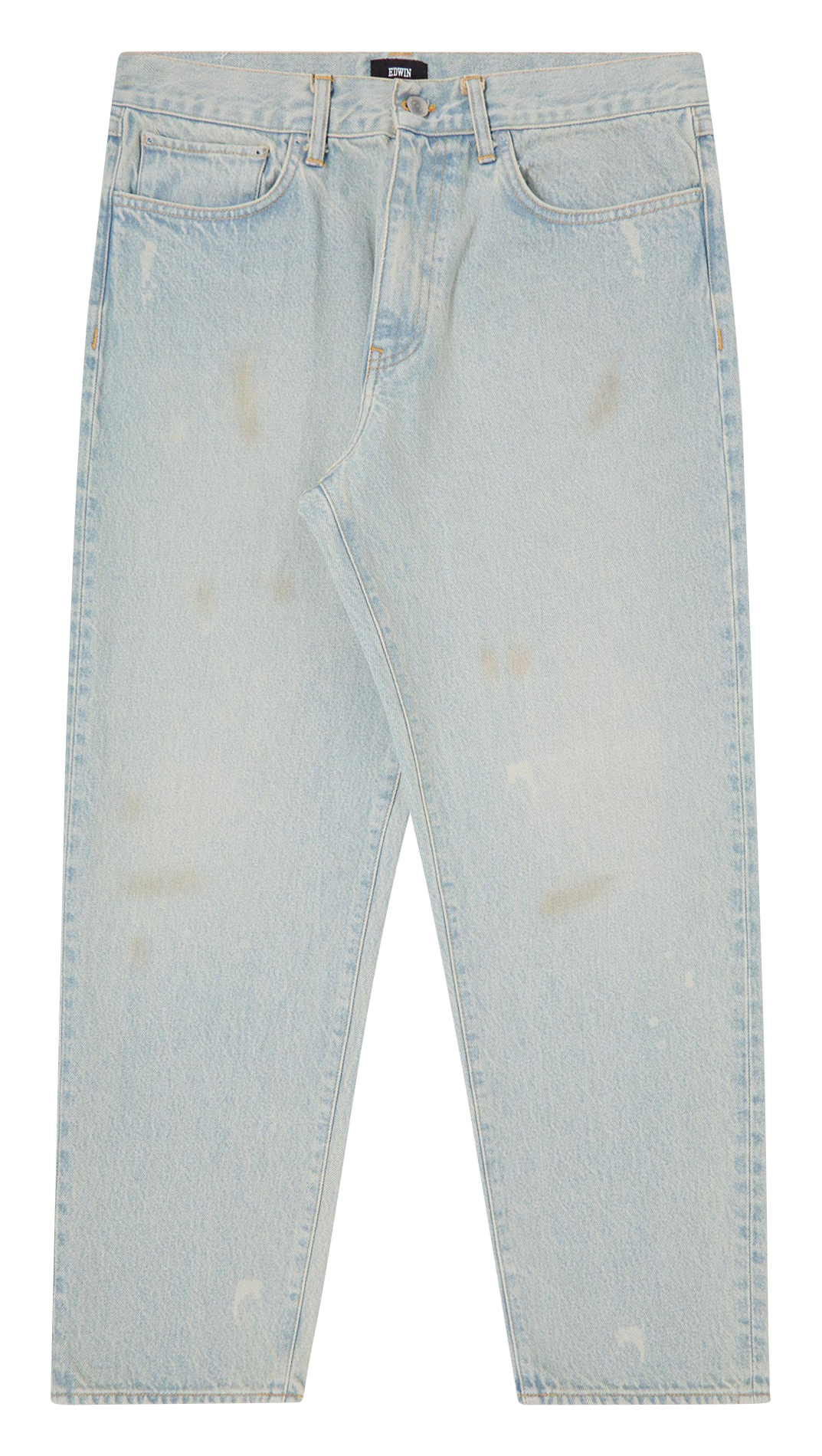 Straight-leg cotton jeans EDWIN Blue