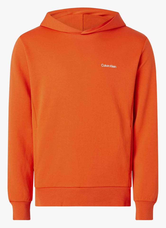 Orange calvin 2025 klein hoodie