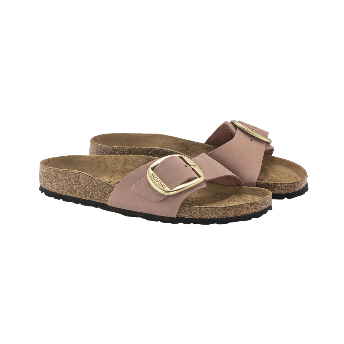 Faux leather sandals BIRKENSTOCK Pink