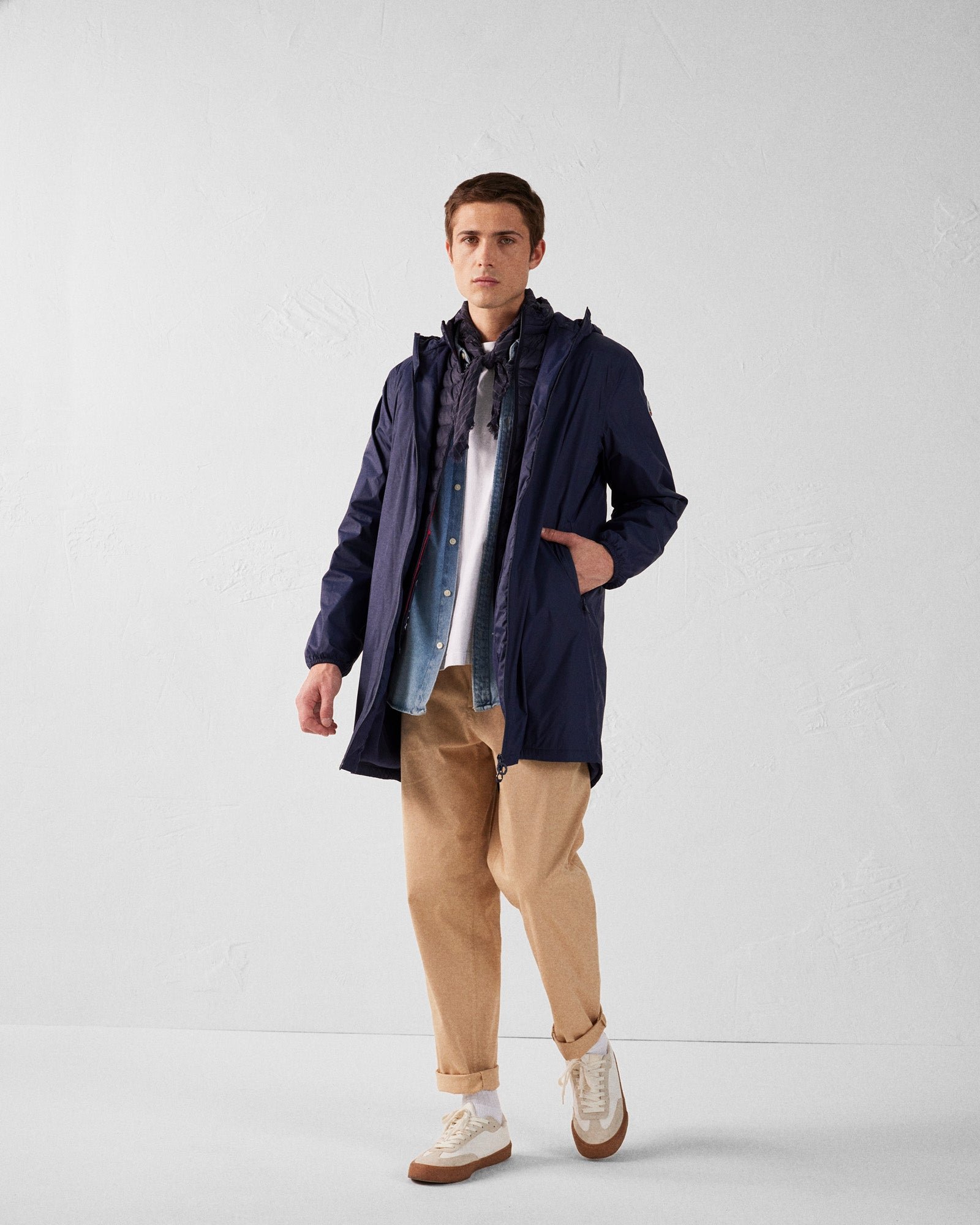 Sleeveless puffer jacket Tom JOTT Blue