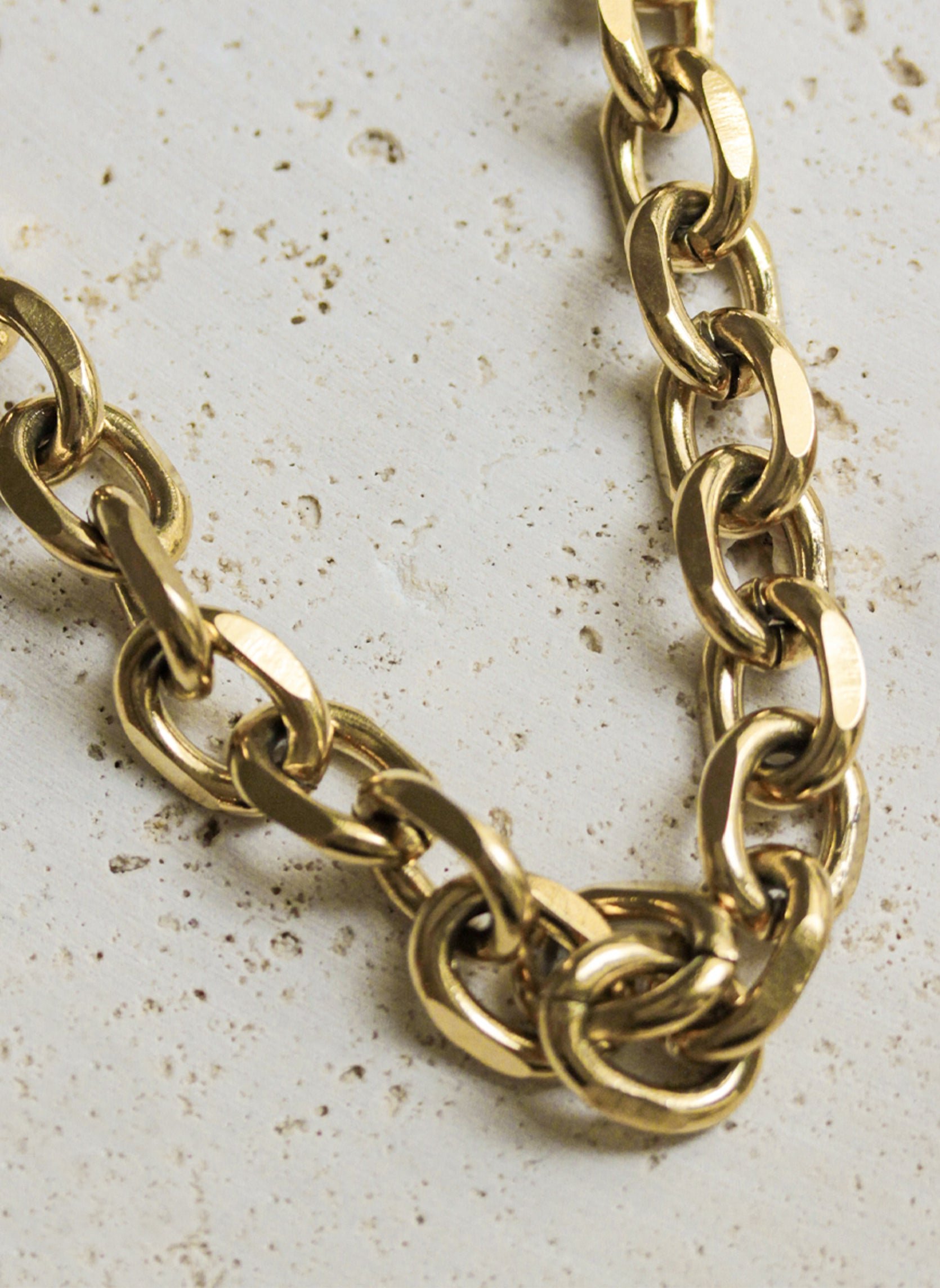 Chain bracelet Reda AEC Paris Golden