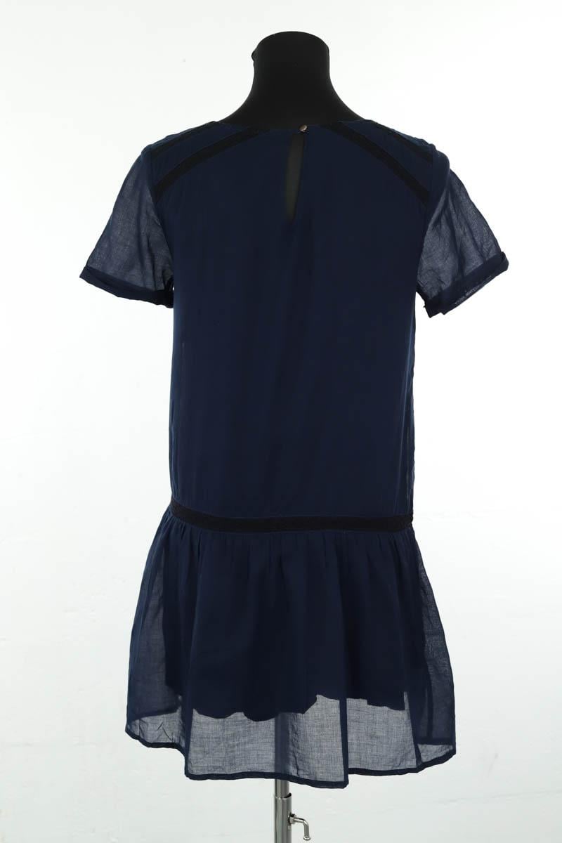 Cotton dress SEZANE - Seconde main Blue