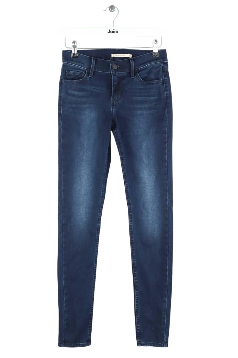 Cotton skinny jeans LEVI'S - Seconde main Blue