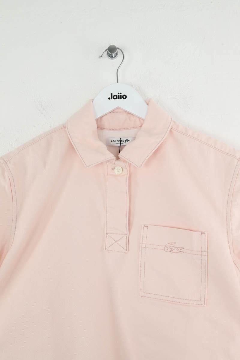 Cotton polo shirt LACOSTE - SECONDE MAIN Pink