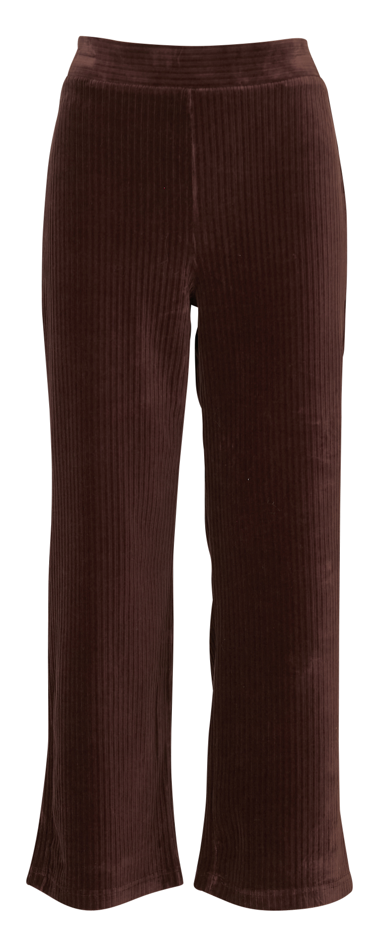 Pantalon large en velours côtelé NICE THINGS Marron