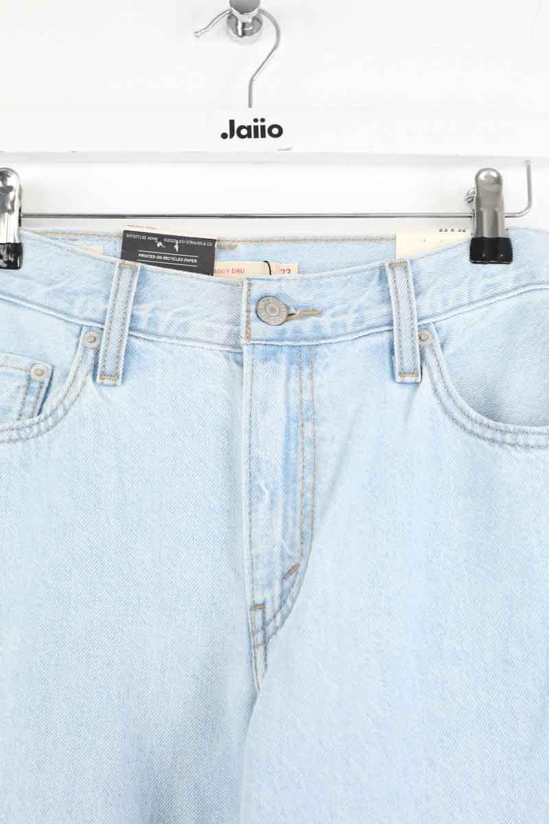 Straight cotton-blend pants LEVI'S - Seconde main Blue