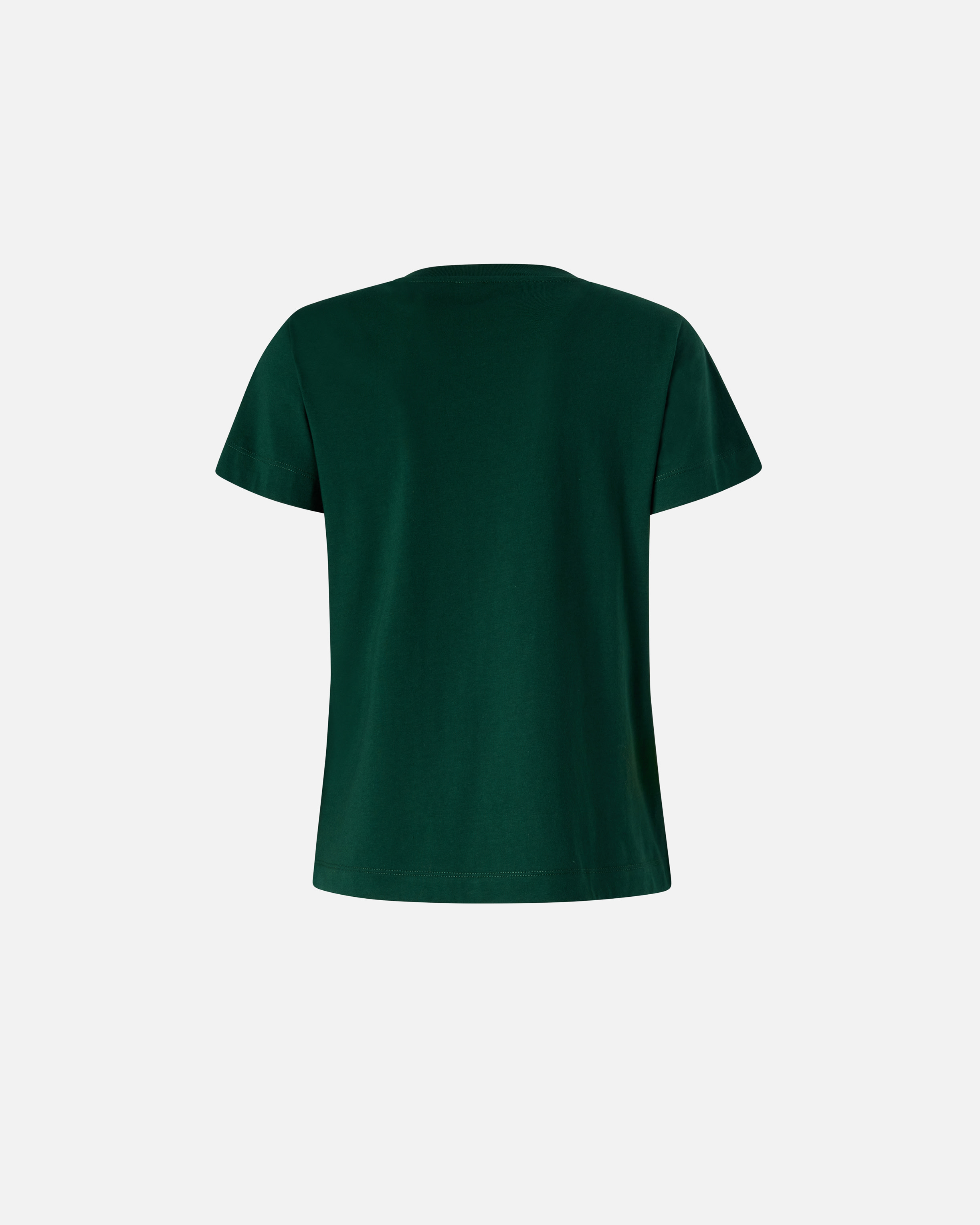 T-shirt with printed logo PINKO Green