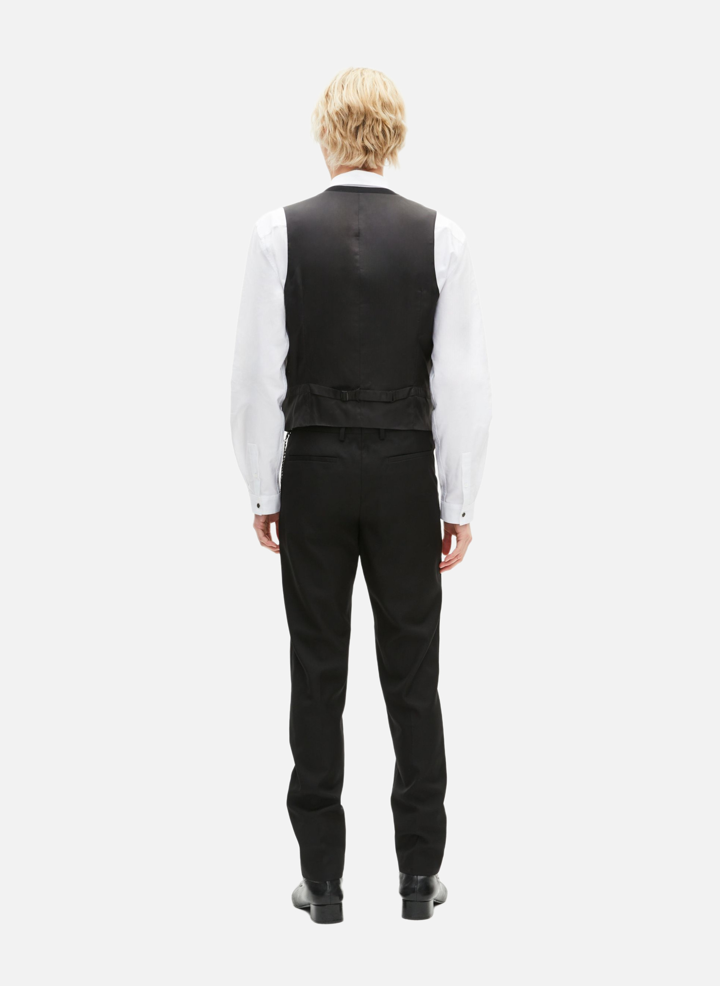 Wool suit waistcoat THE KOOPLES Black