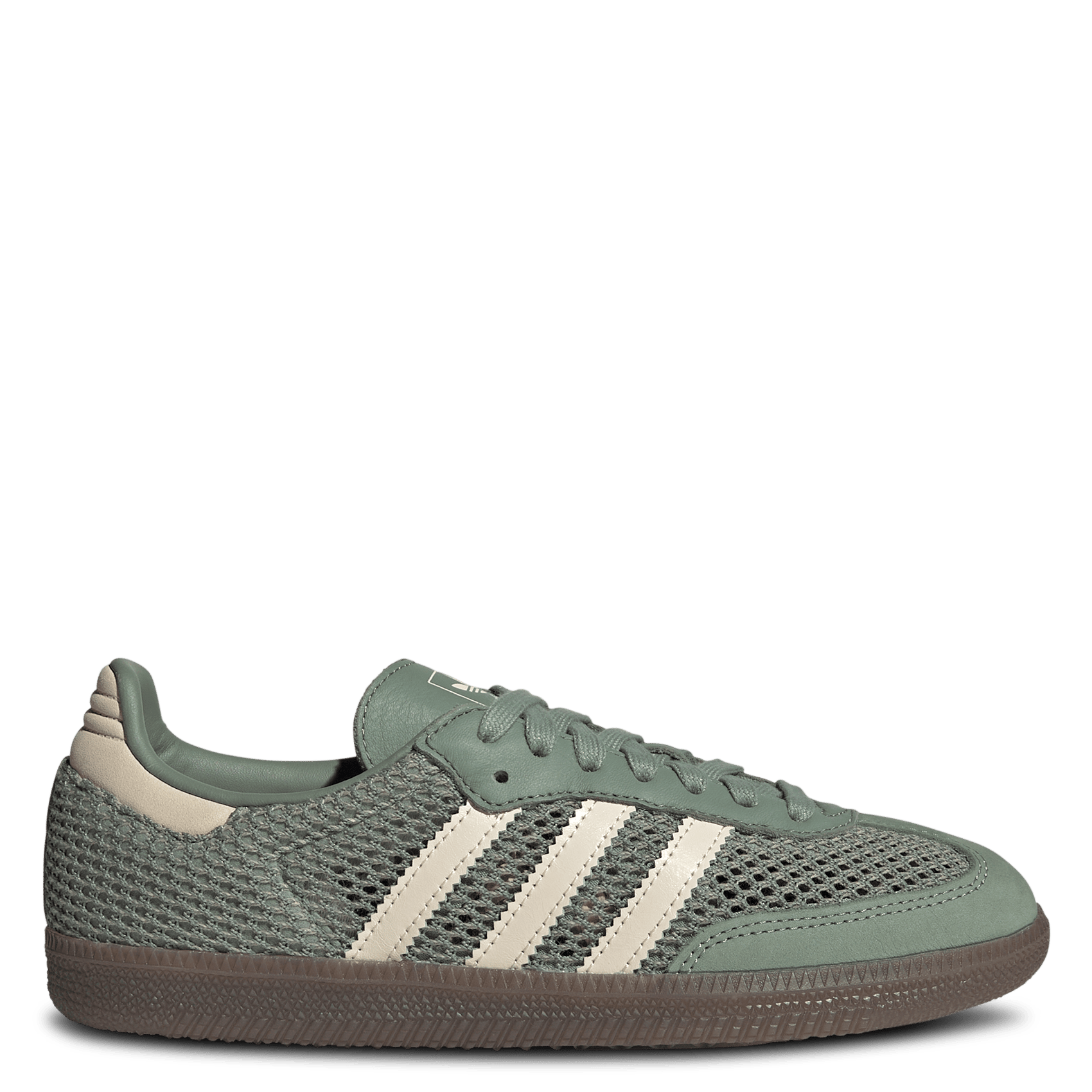 Lage sneakers van mesh ADIDAS Groen