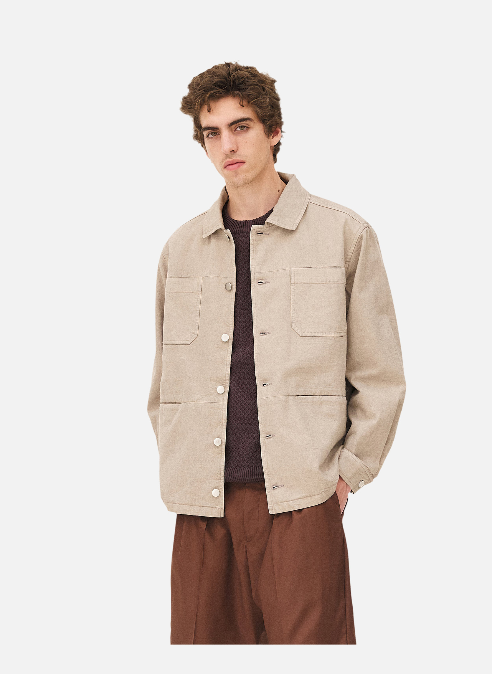 Work jacket Noyoco Beige