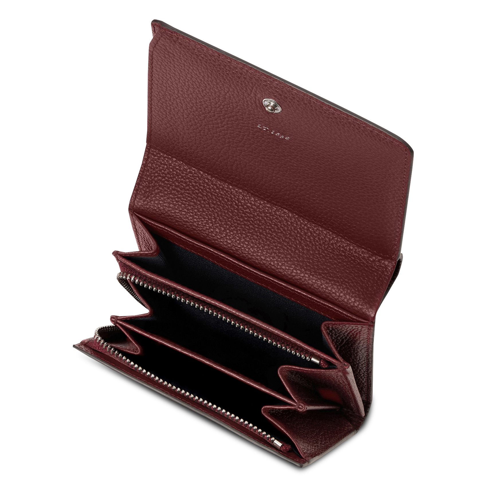 Portefeuille en cuir LE TANNEUR Rouge