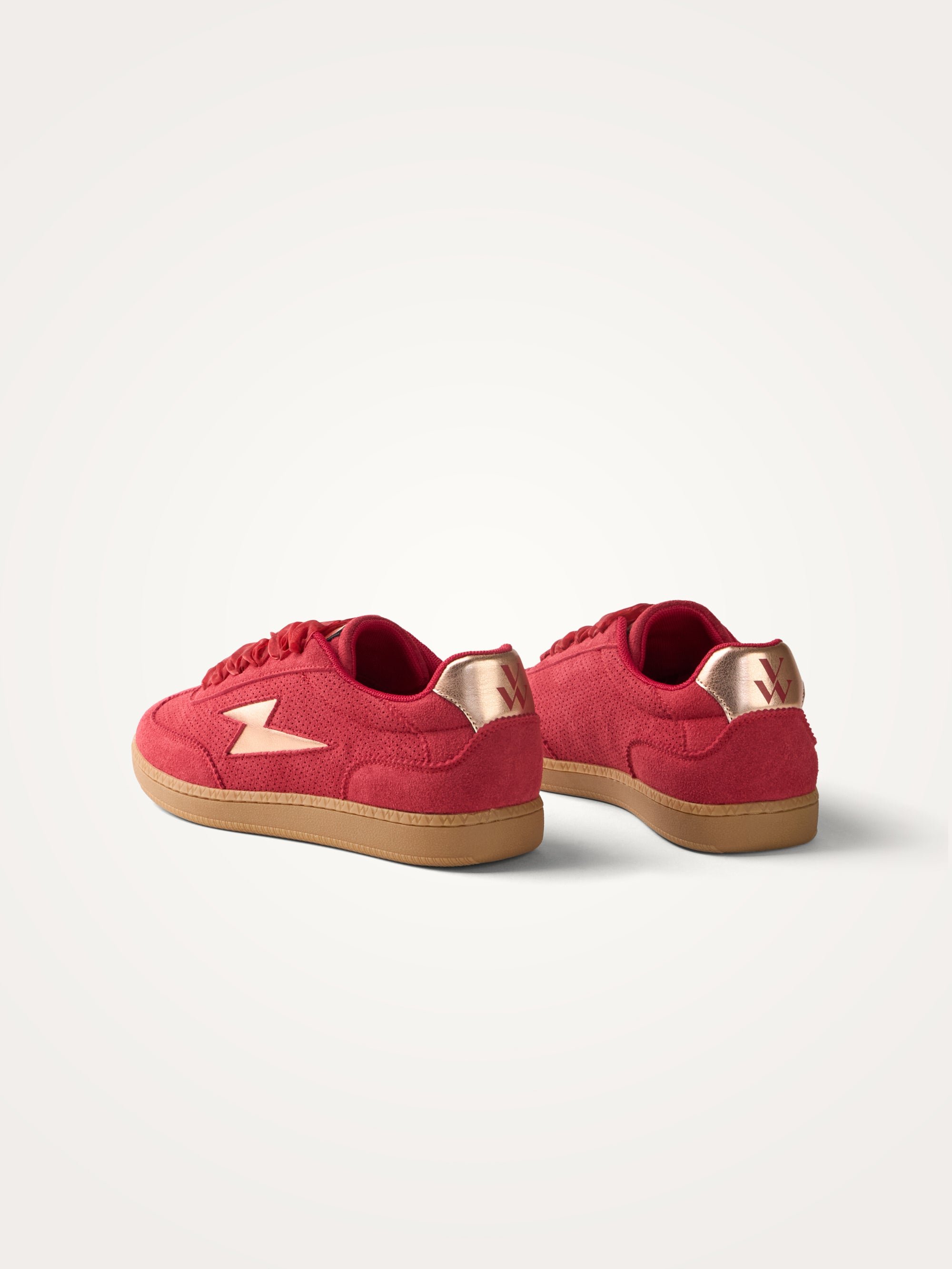 Lightning retro sole sneakers VANESSA WU Red