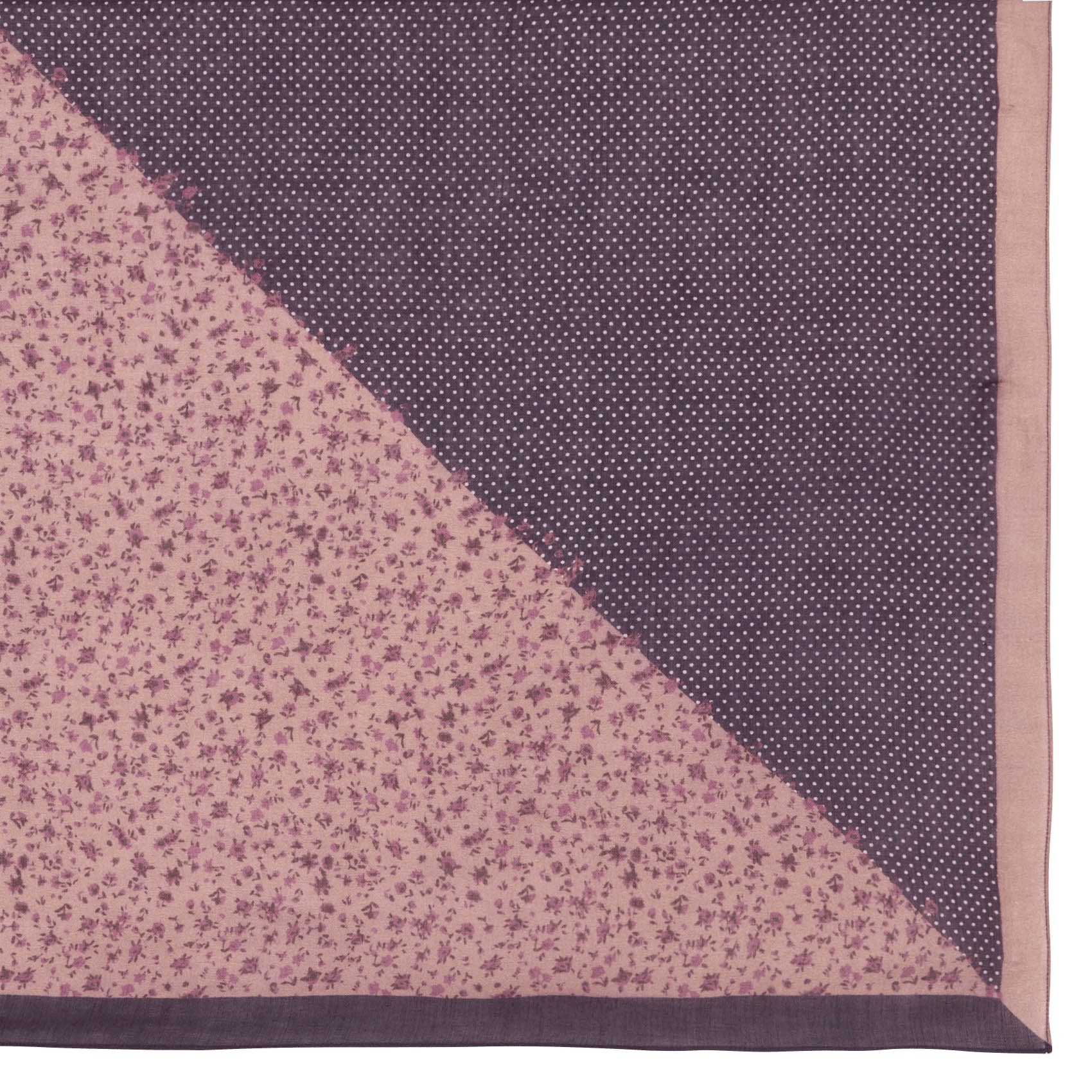 Printed cotton-blend scarf DES PETITS HAUTS Multicolored