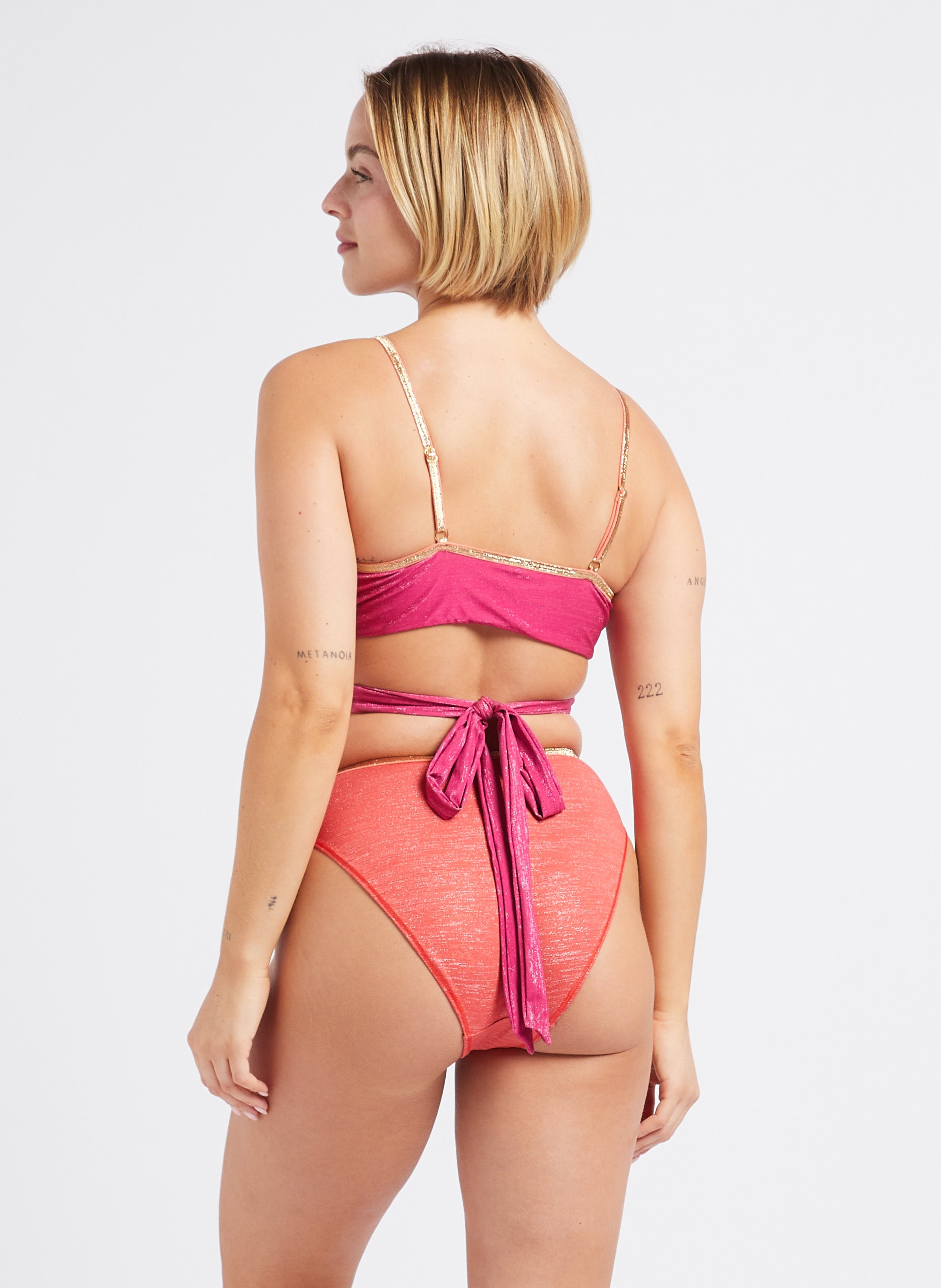 Haut de maillot de bain LA NOUVELLE Rose
