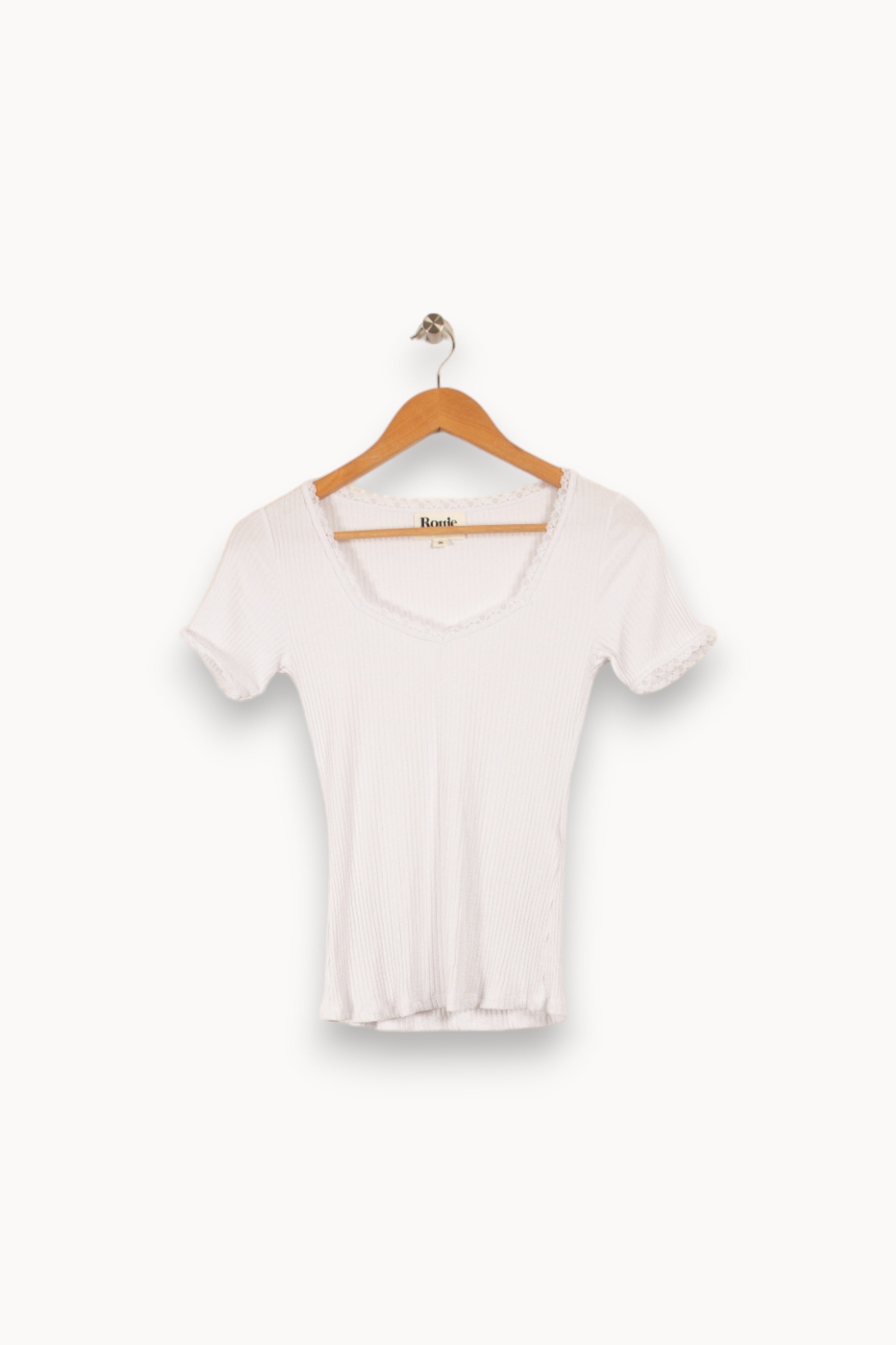 Top ROUJE - Seconde Main White