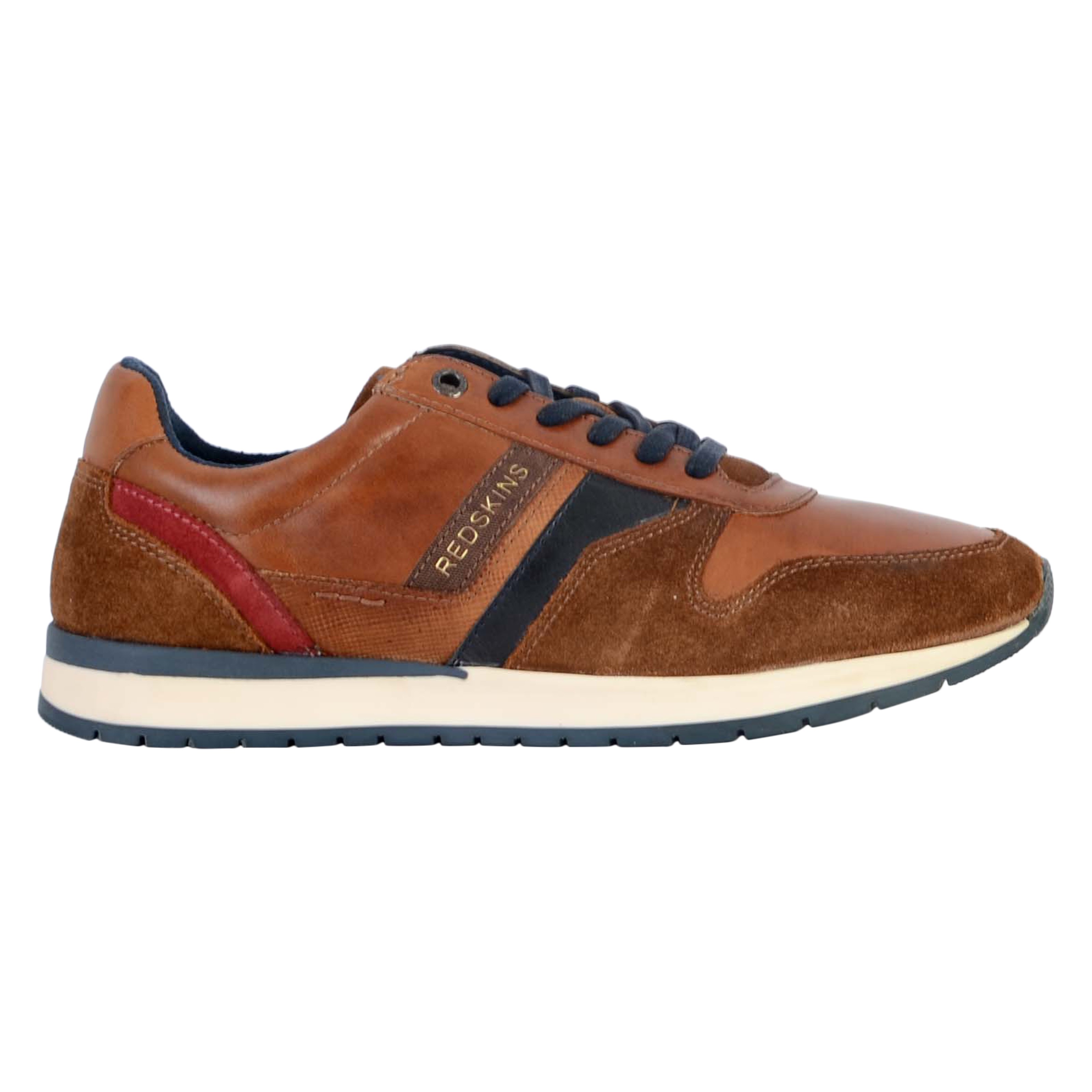 Leather sneakers Nixit REDSKINS Brown